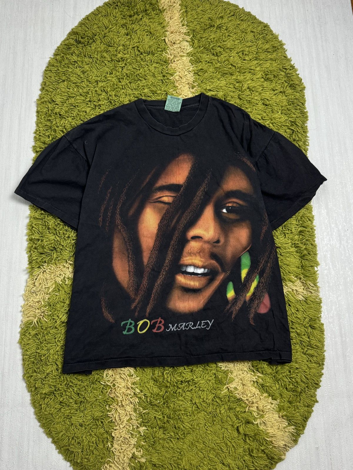 Band Tees × Bob Marley × Vintage Bob Marley 90s vintage t-shirt Size US XL / EU 56 / 4 - 1 Thumbnail