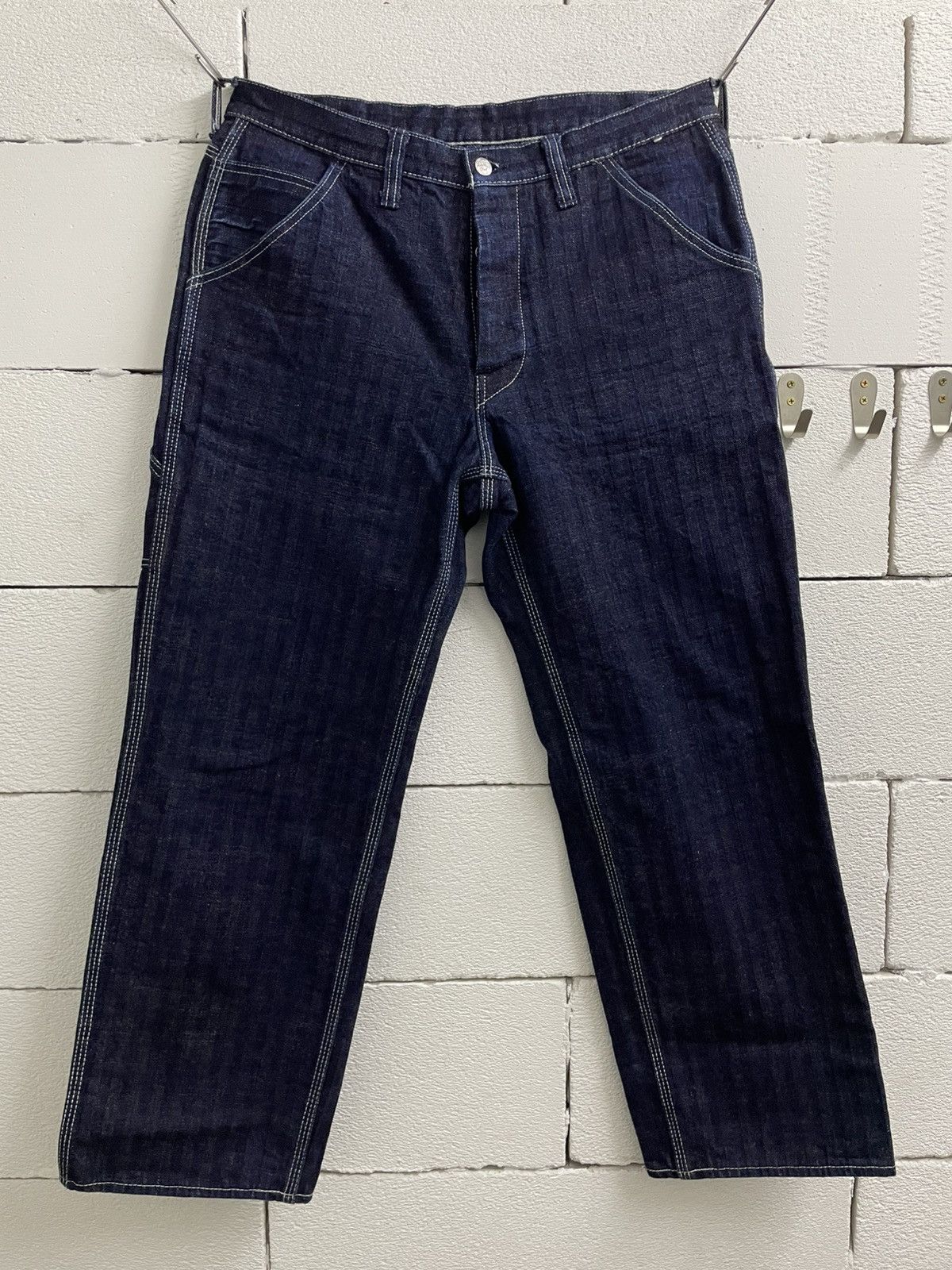 Samurai Jeans Samurai SM610DX-P Herringbone Work Pants Size US 35 - 2 Thumbnail