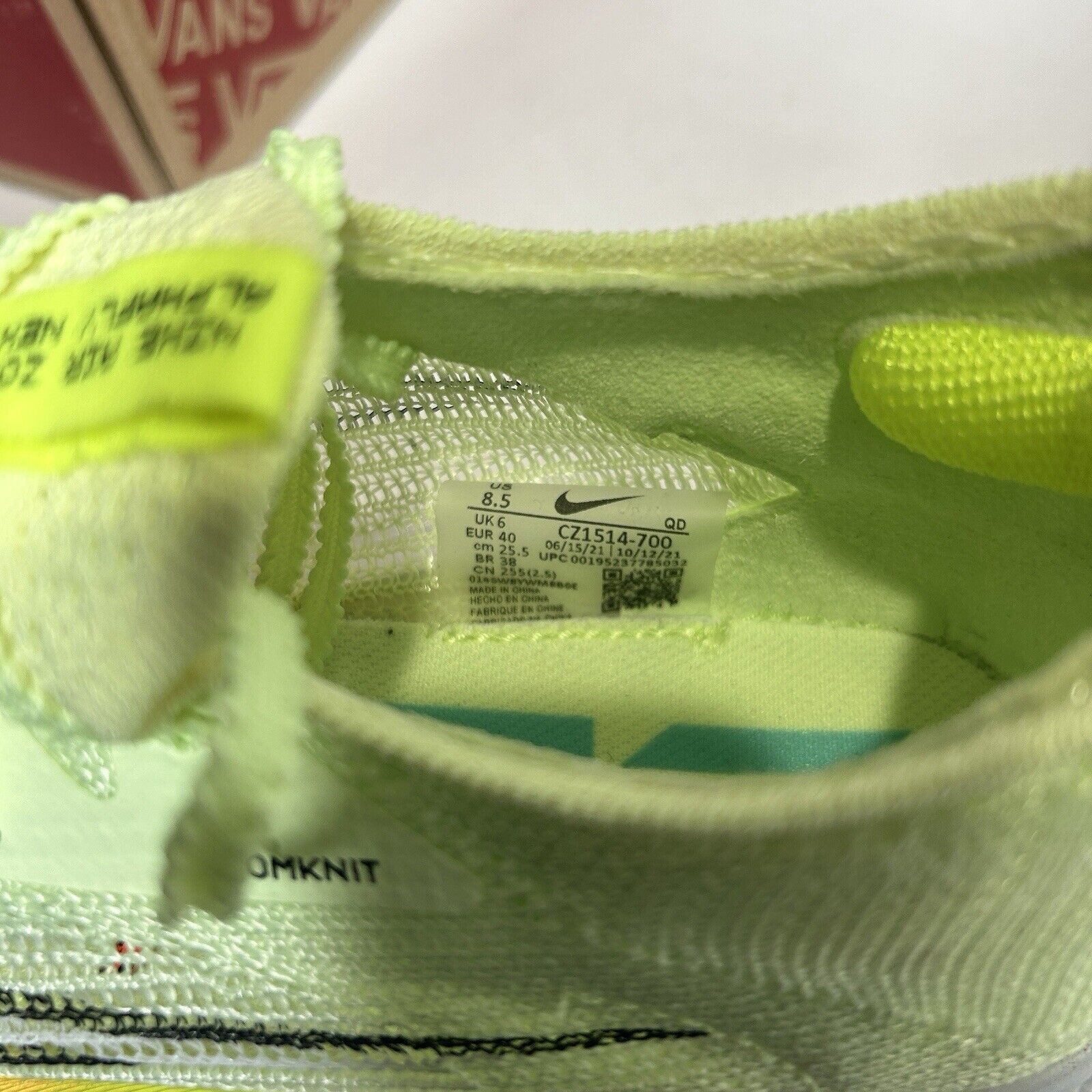 Nike Nike Air Zoom Alphafly NEXT% “Barely Volt Orange” 2024 Size US 8.5 / IT 38.5 - 9 Thumbnail