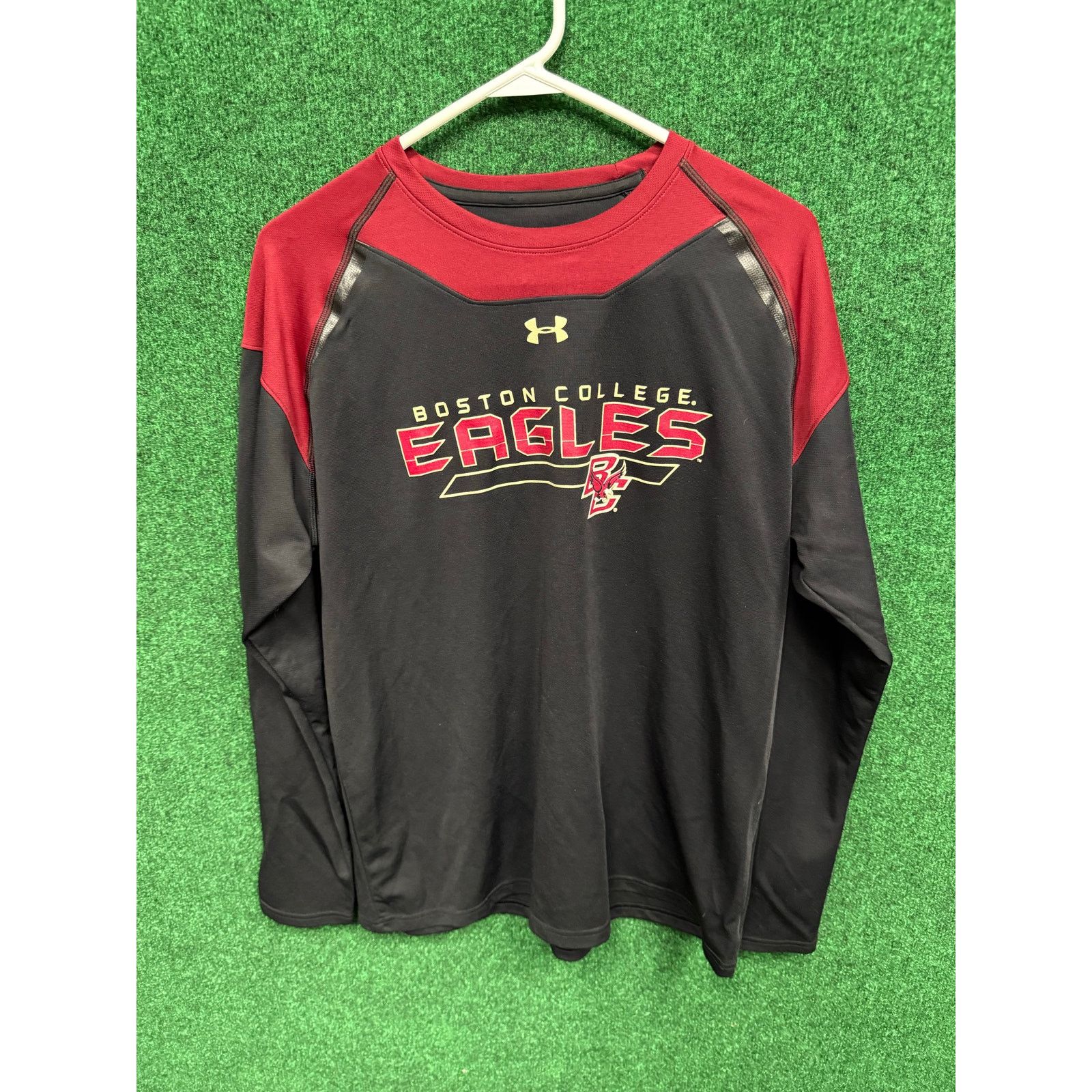 Under Armour Boston College University Long Sleave Shirt Sz Large Size US L / EU 52-54 / 3 - 1 Thumbnail