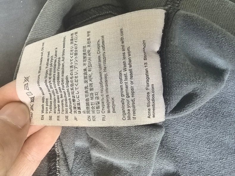Acne Studios Acne Studios Grey short-sleeved shirt Size US XS / EU 42 / 0 - 3 Thumbnail