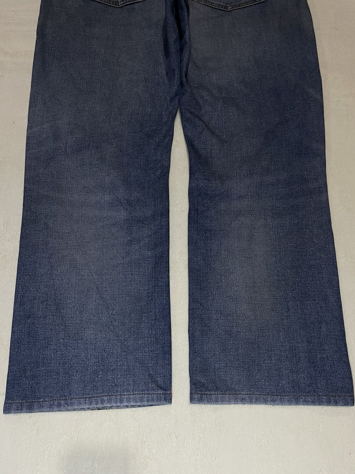 Uniqlo Vintage Japanese Brand Distress Faded Denim Jeans Size US 36 / EU 52 - 14 Thumbnail
