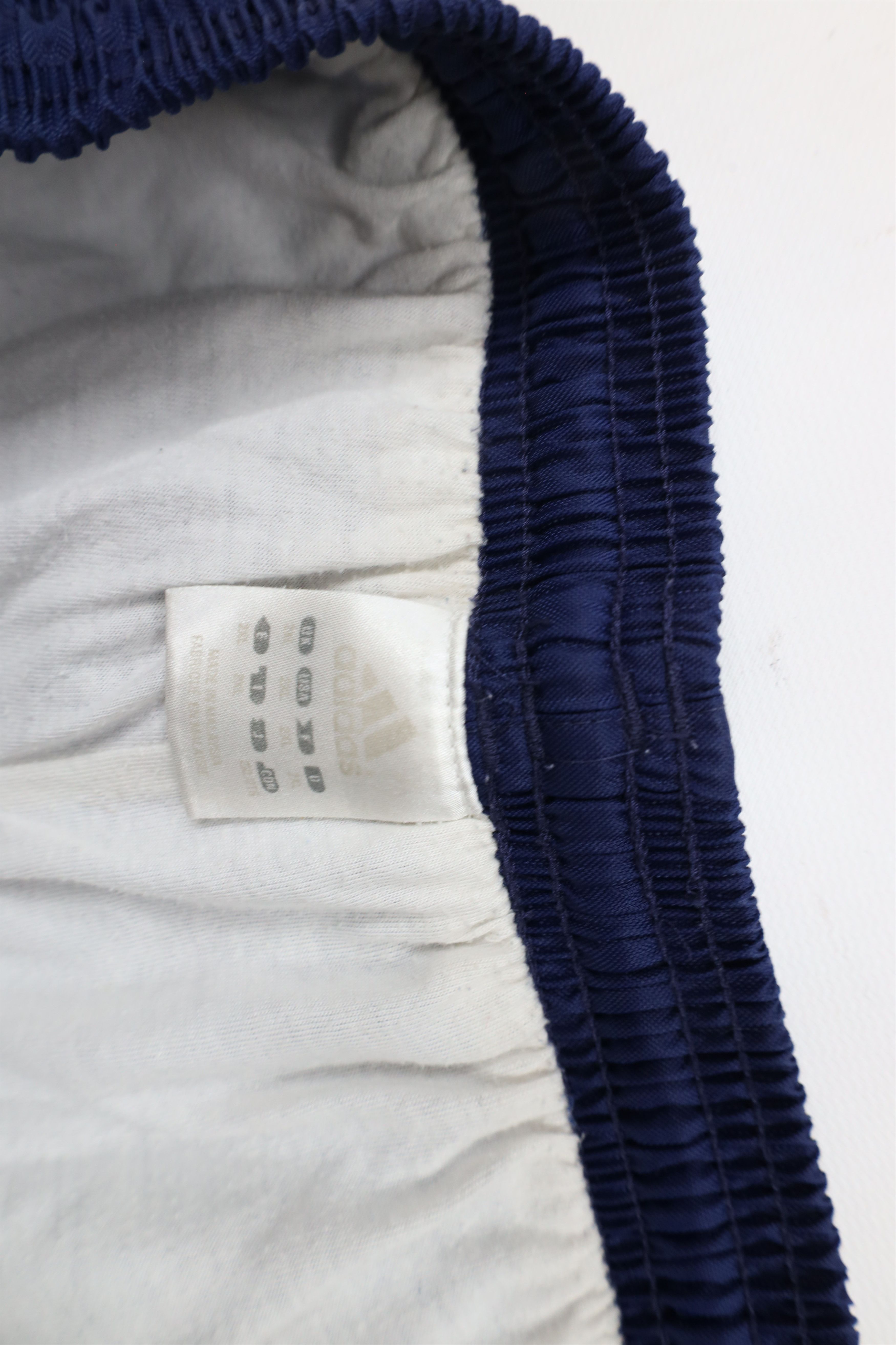 Adidas × Vintage Vintage 90s Adidas Spell Striped Lined Joggers Pants Blue Size US 40 / EU 56 - 8 Thumbnail