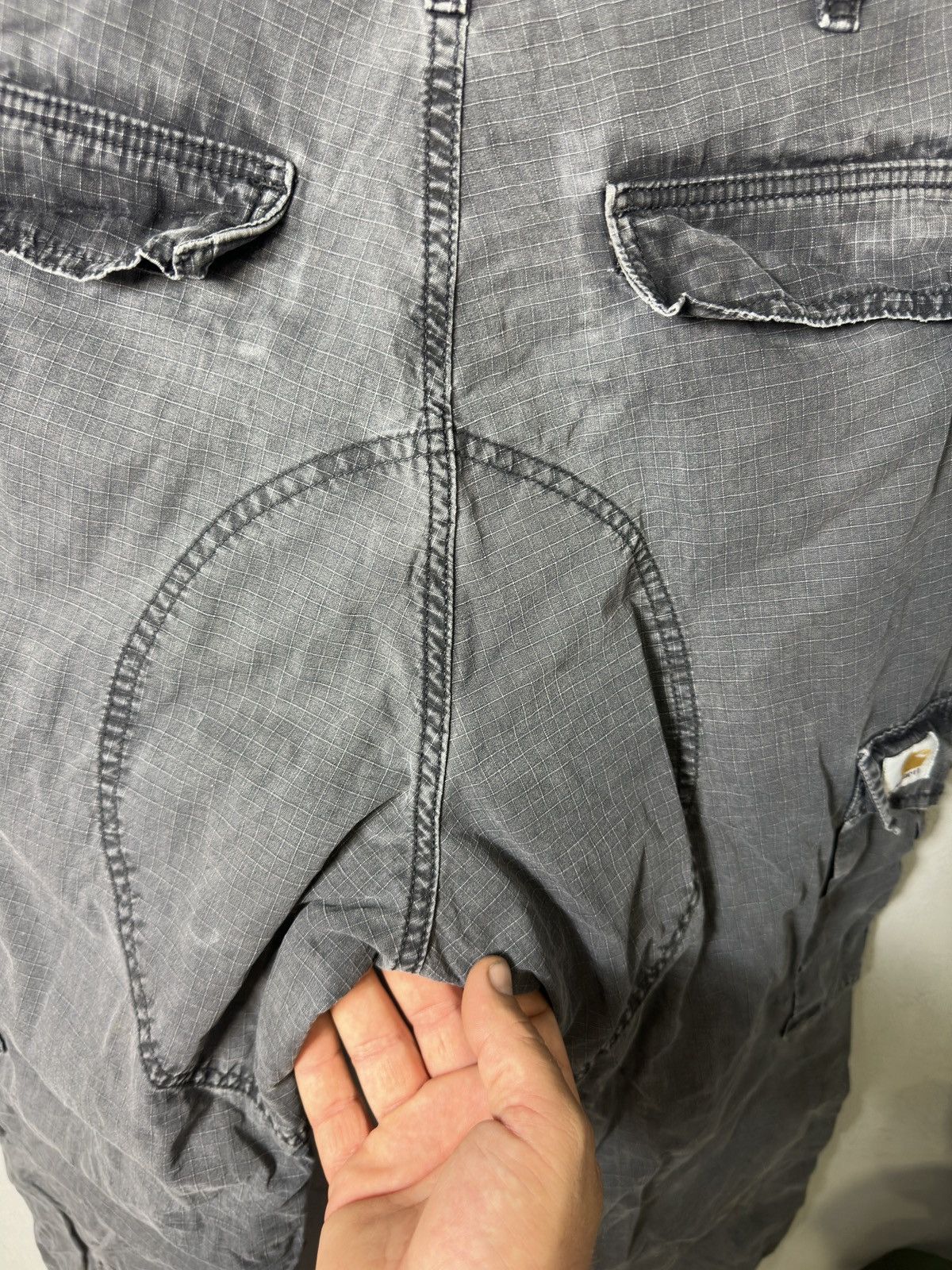 Carhartt × Vintage Carhartt Distressed Regular Cargo Pants Aviation Size US 34 / EU 50 - 8 Thumbnail