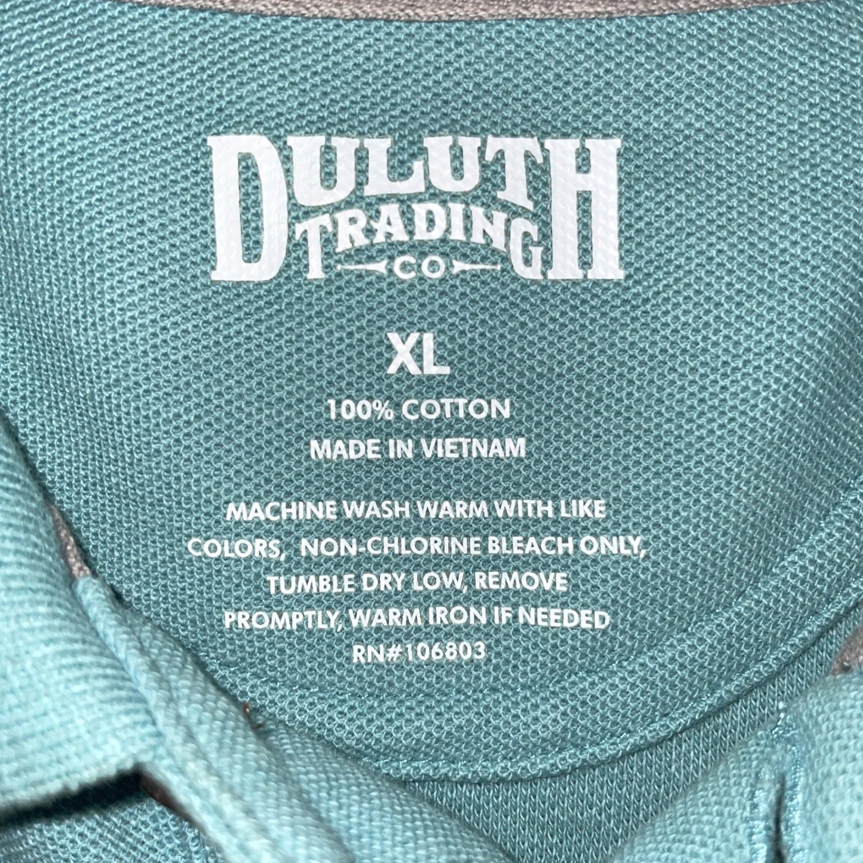 CO Duluth Polo Shirt Men XL Blue Regular Size Duluth Trading Co Mens XL Polo Blue Size US XL / EU 56 / 4 - 3 Thumbnail