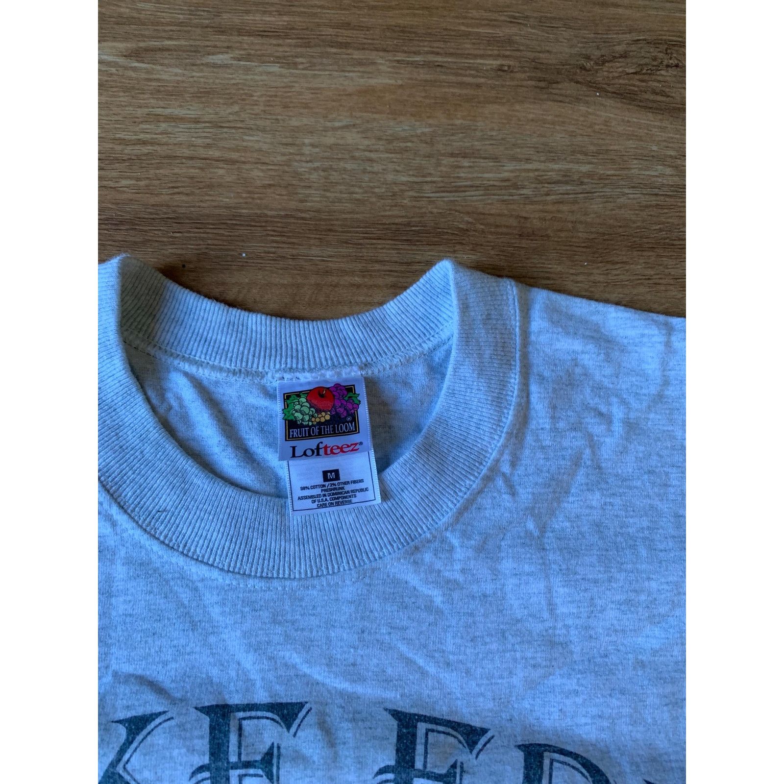 Fruit Of The Loom Vintage Lake Erie T shirt size medium 1990s 80s Size US XS / EU 42 / 0 - 3 Thumbnail
