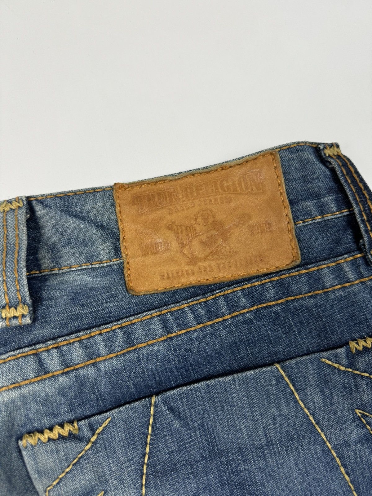 True Religion True Religion Cropped Denim Jeans Pants Size 40 Size US 36 / EU 52 - 13 Thumbnail
