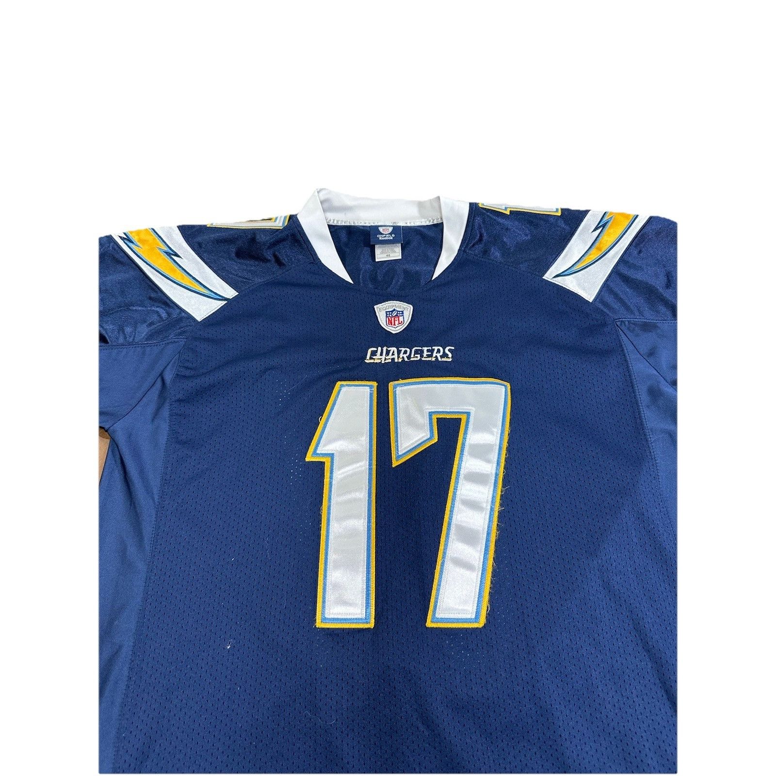 Reebok Vintage Philip Rivers Chargers Jersey Reebok NFL Football Sp Size US L / EU 52-54 / 3 - 2 Thumbnail