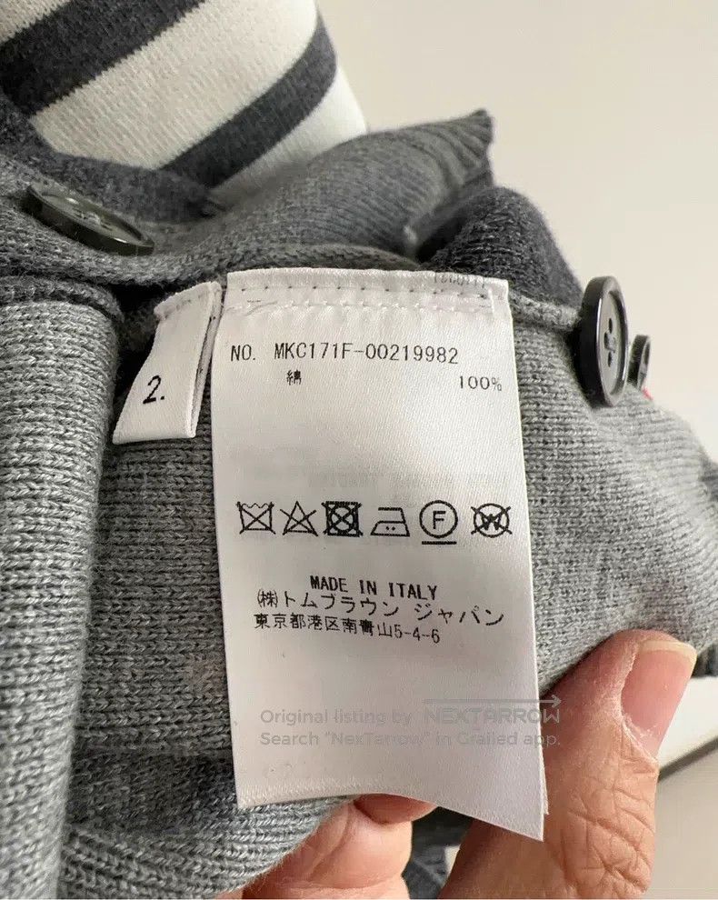 Thom Browne Thom Browne Colorblock Cardigan Size US M / EU 48-50 / 2 - 5 Thumbnail