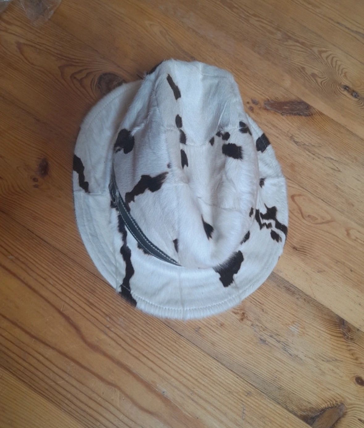 Dior Vintage Christian Dior bucket hat cowboy fur leather size 56 Size ONE SIZE - 2 Thumbnail