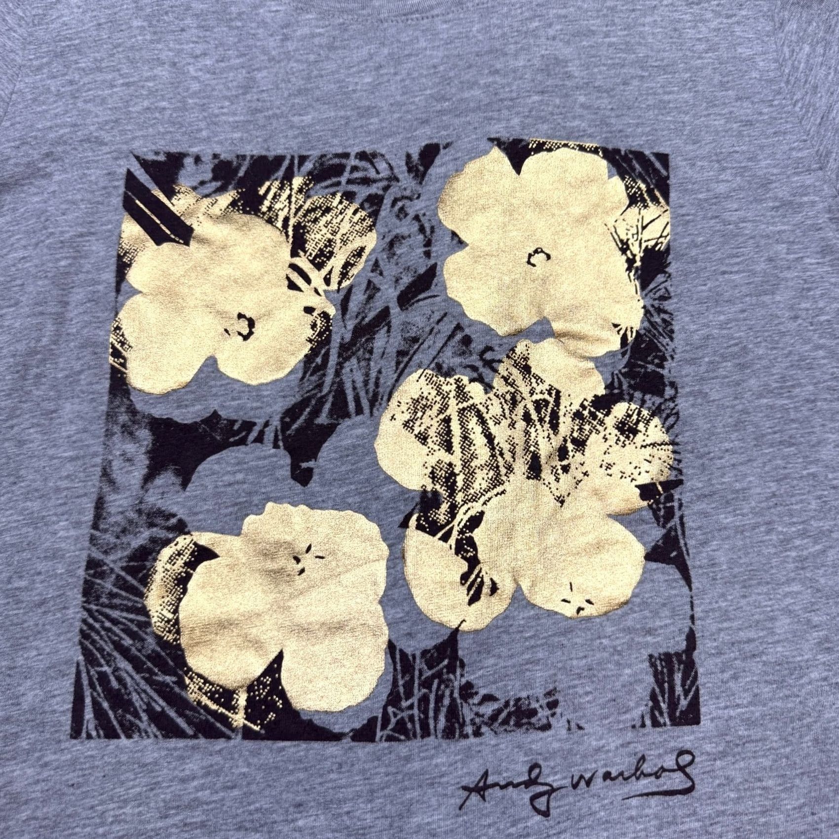 Uniqlo Uniqlo T Shirt Women's Size M Gray Short Sleeve SPRZ NY Tee Warhol Art Basic Shirt Size M / US 6-8 / IT 42-44 - 3 Thumbnail