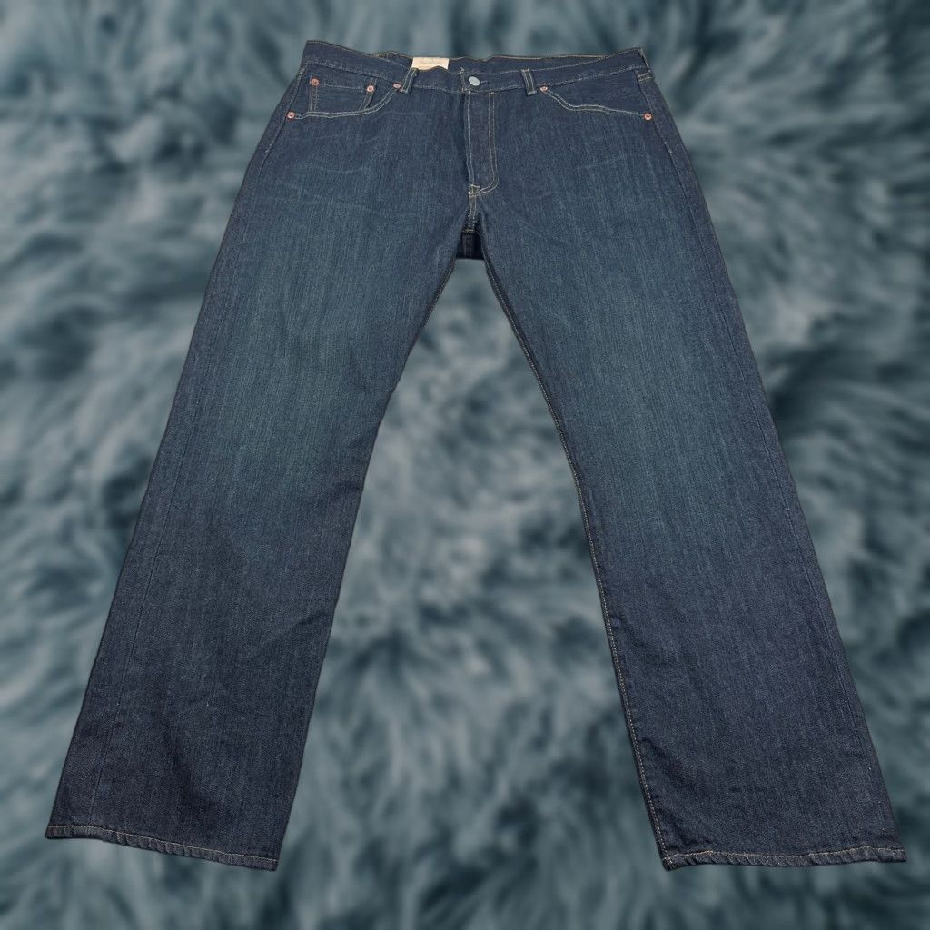 Levi's Levis 501 Jeans NEW Mens 38x30 Blue Denim Cotton Casual Adult Size US 38 / EU 54 - 1 Thumbnail