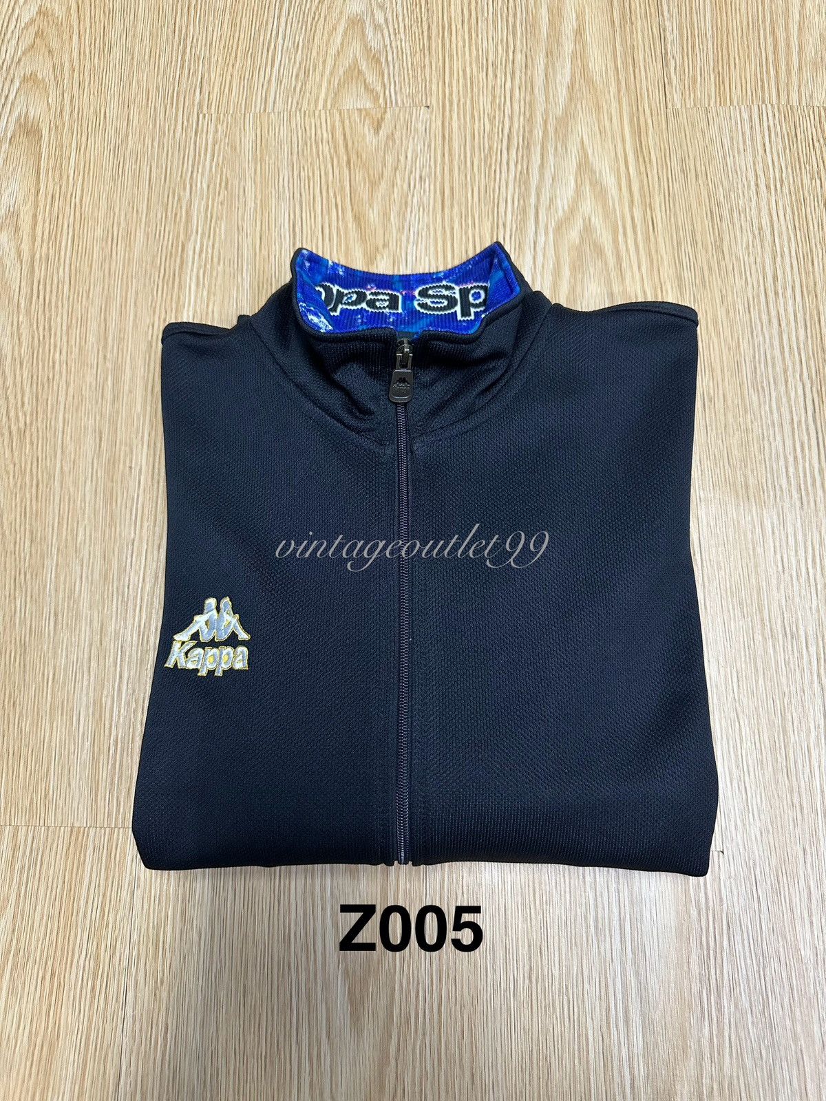 Kappa Vintage 80s Kappa Side Label Zipper Jacket Z05 Size US M / EU 48-50 / 2 - 17 Thumbnail