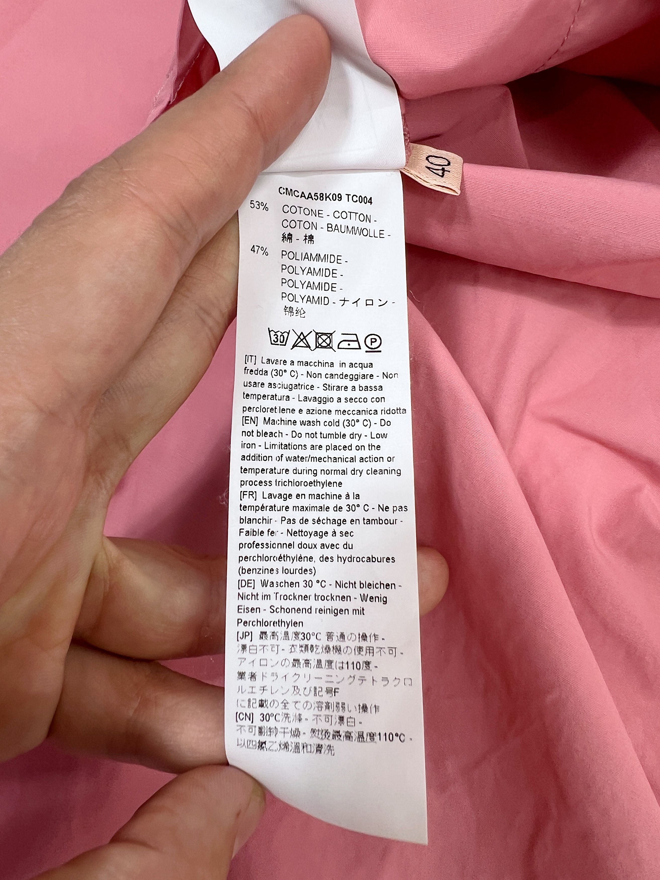 Designer × Plan C Plan C Shirt Women Pink Cargo Designer Size M / US 6-8 / IT 42-44 - 24 Thumbnail