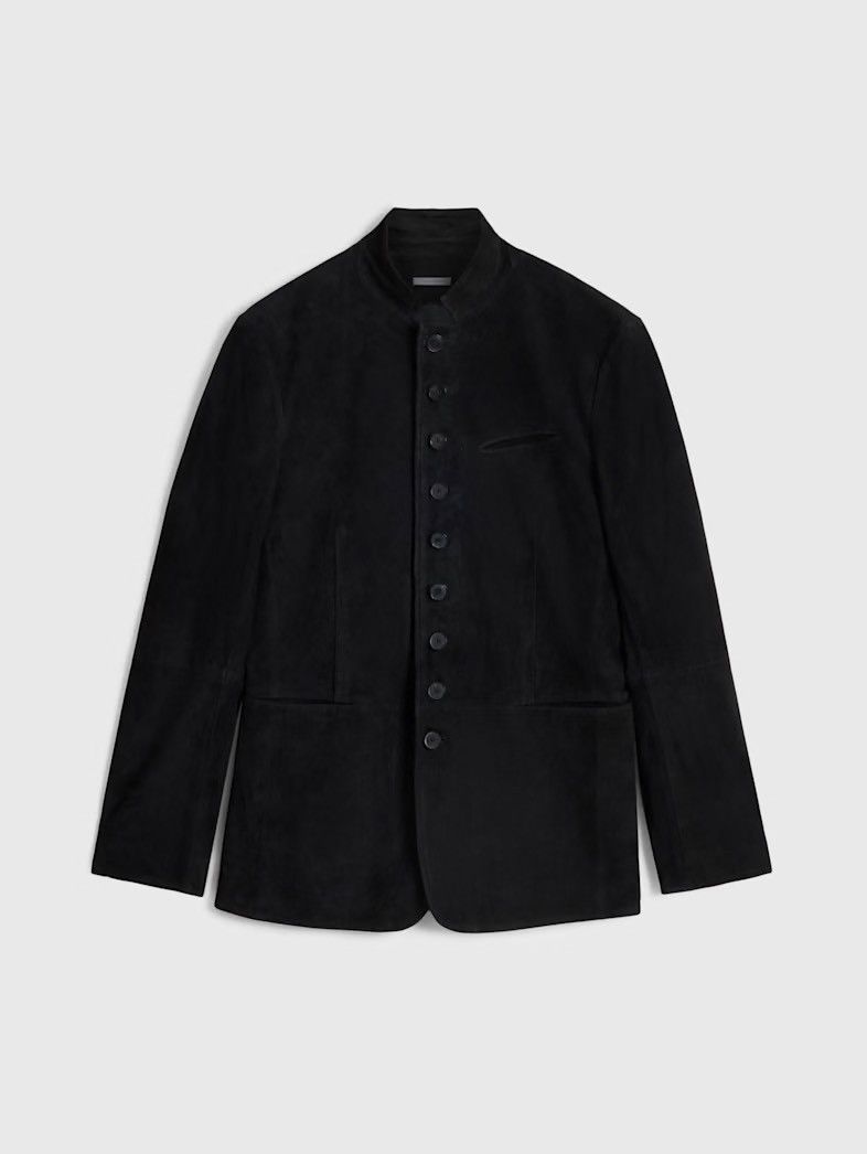 John Varvatos $2298 Woodward Multibutton Suede Jacket EU 52 USA 42 Size US L / EU 52-54 / 3 - 7 Thumbnail