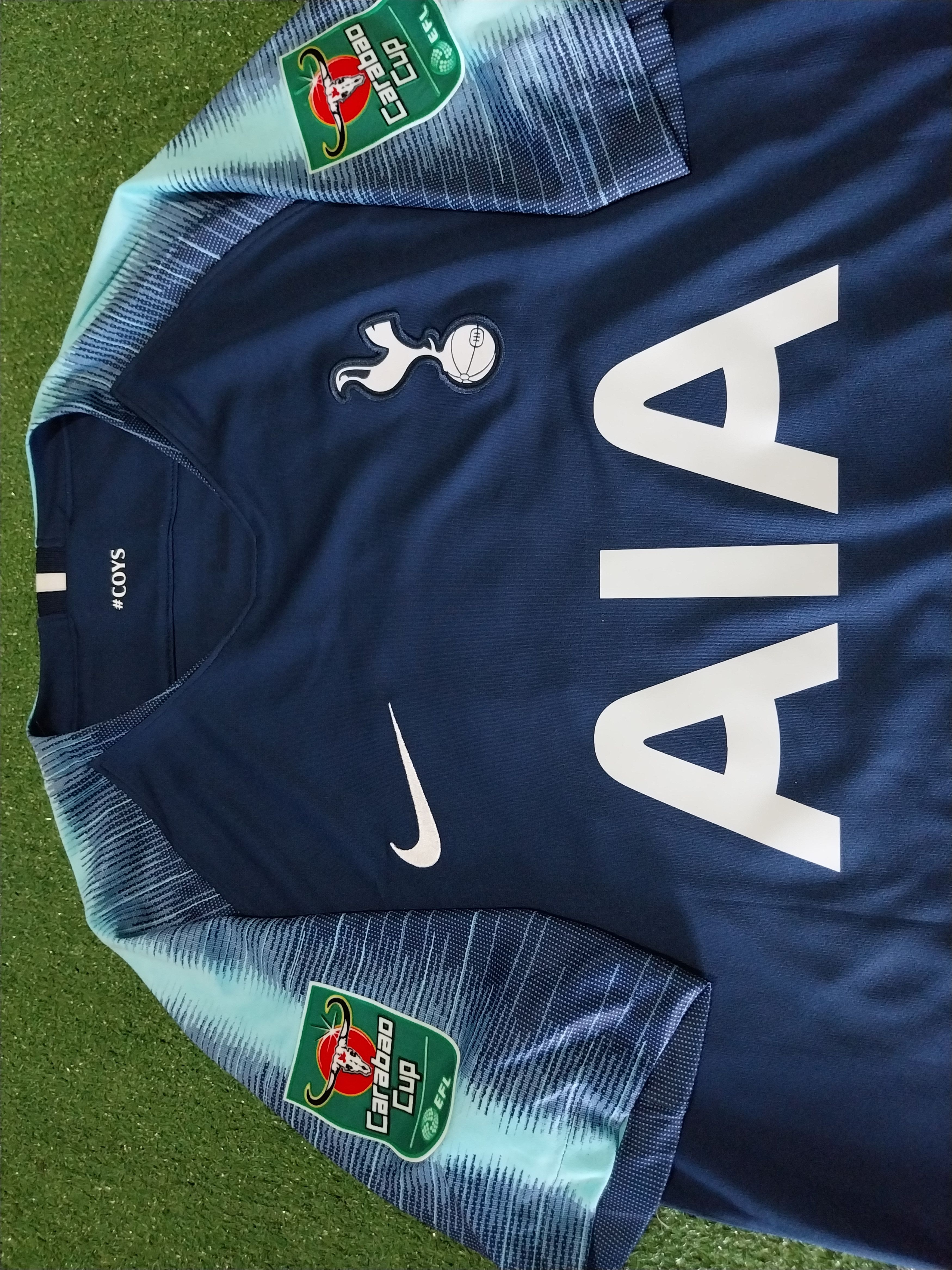 Nike Tottenham hotspurs away 2018 son heung min jersey football Size US L / EU 52-54 / 3 - 3 Thumbnail
