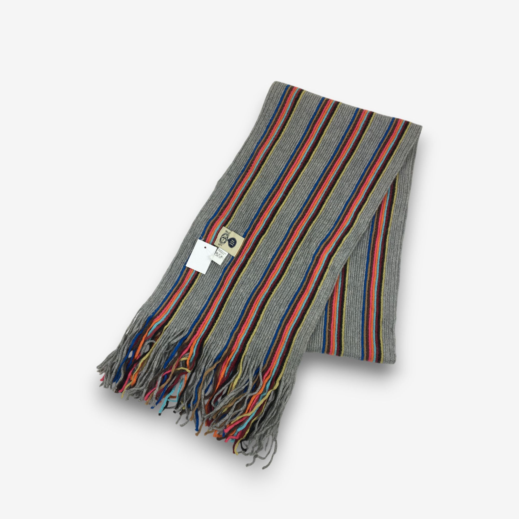 Paul Smith Vintage Paul Smith Scarf Muffler Wool Cashmere Scarves Size ONE SIZE - 3 Thumbnail