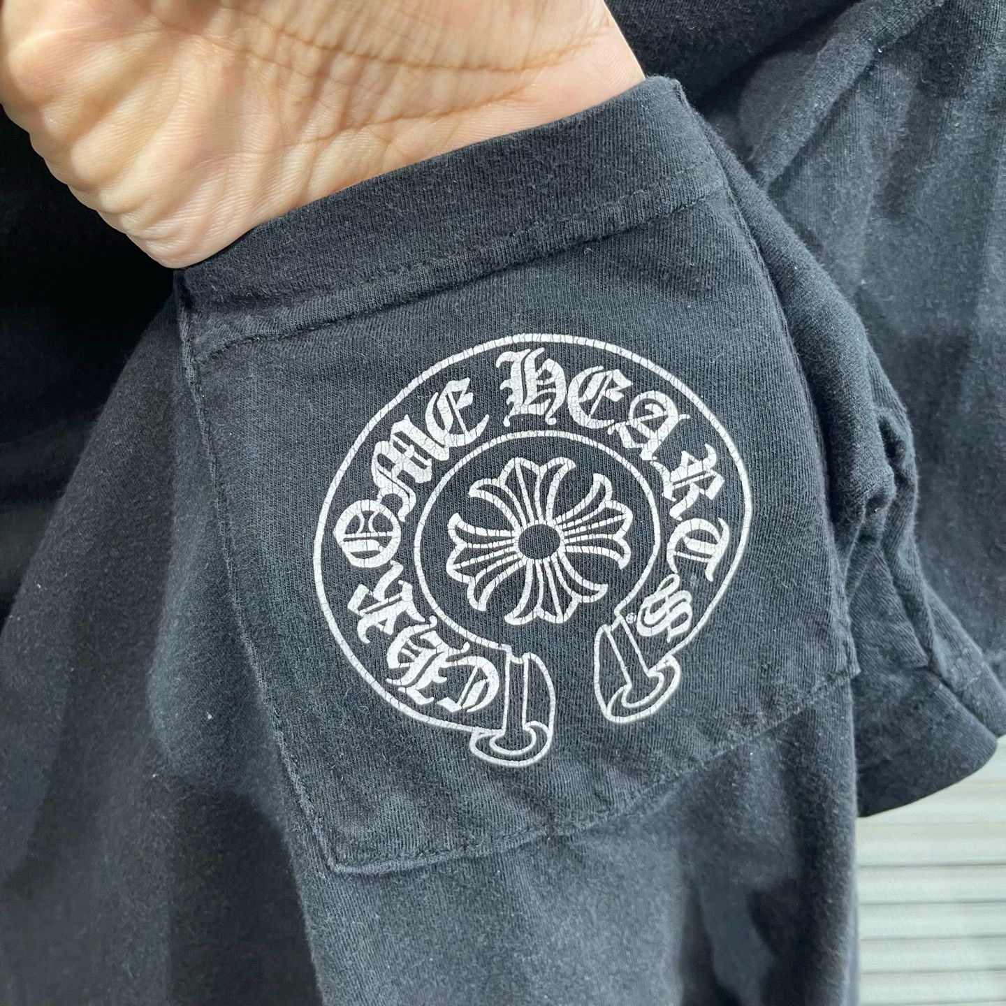 Chrome Hearts Chrome Hearts Black Flag Mountain Print Short Sleeve S 95New Size S / US 4 / IT 40 - 4 Thumbnail