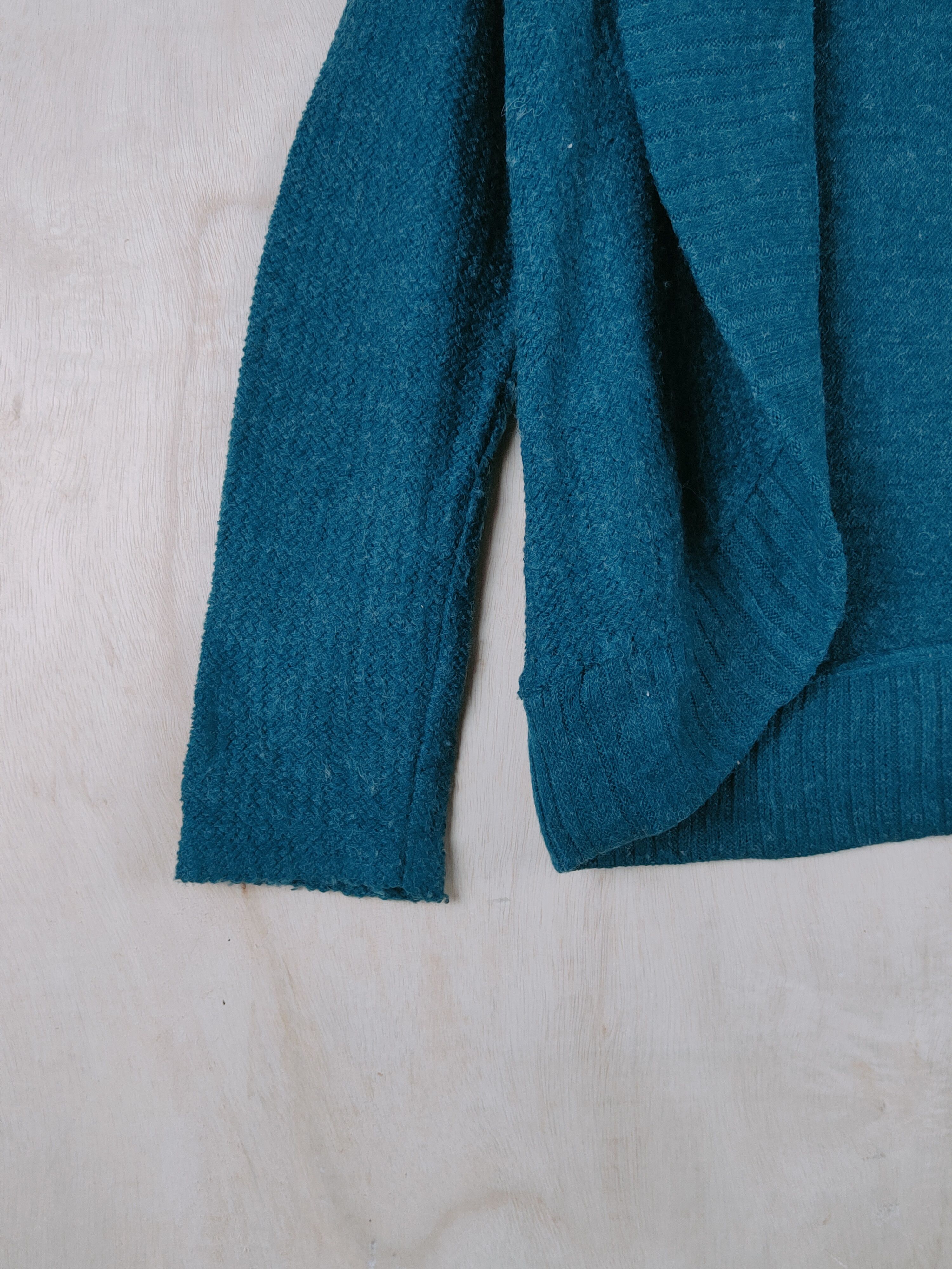 Japanese Brand Uniqlo Emerald Knitwear Cardigan #S2483 Size M / US 6-8 / IT 42-44 - 4 Thumbnail