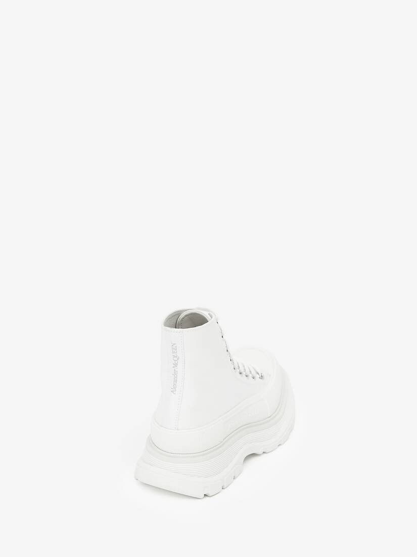 Alexander McQueen o1w1db10925 Tread Slick Boot in White Size US 7.5 / IT 37.5 - 4 Thumbnail