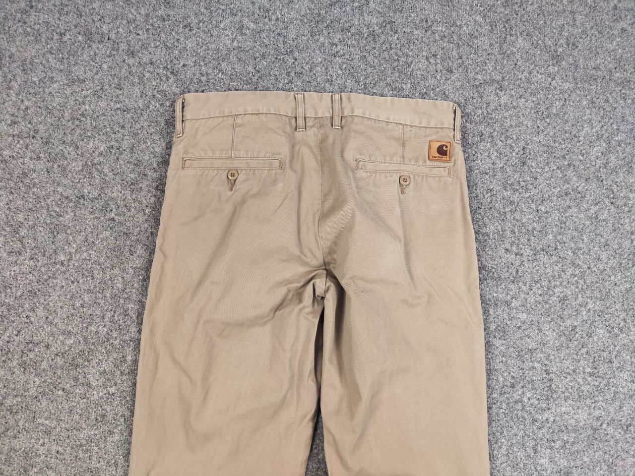 Carhartt Vintage Carhartt Logo Johnson beige Canvas Trouser Pants Size US 32 / EU 48 - 10 Thumbnail