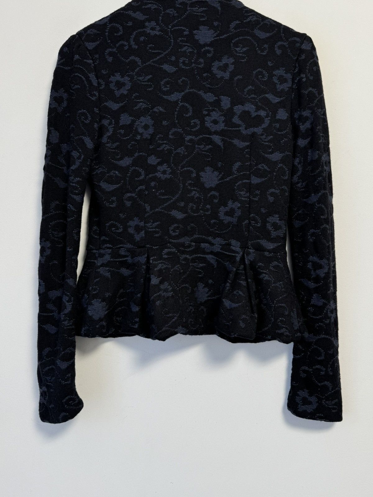 Other Ivko Floral Knit Jacket Women Button Up Lightweight Elegant Size M / US 6-8 / IT 42-44 - 16 Thumbnail