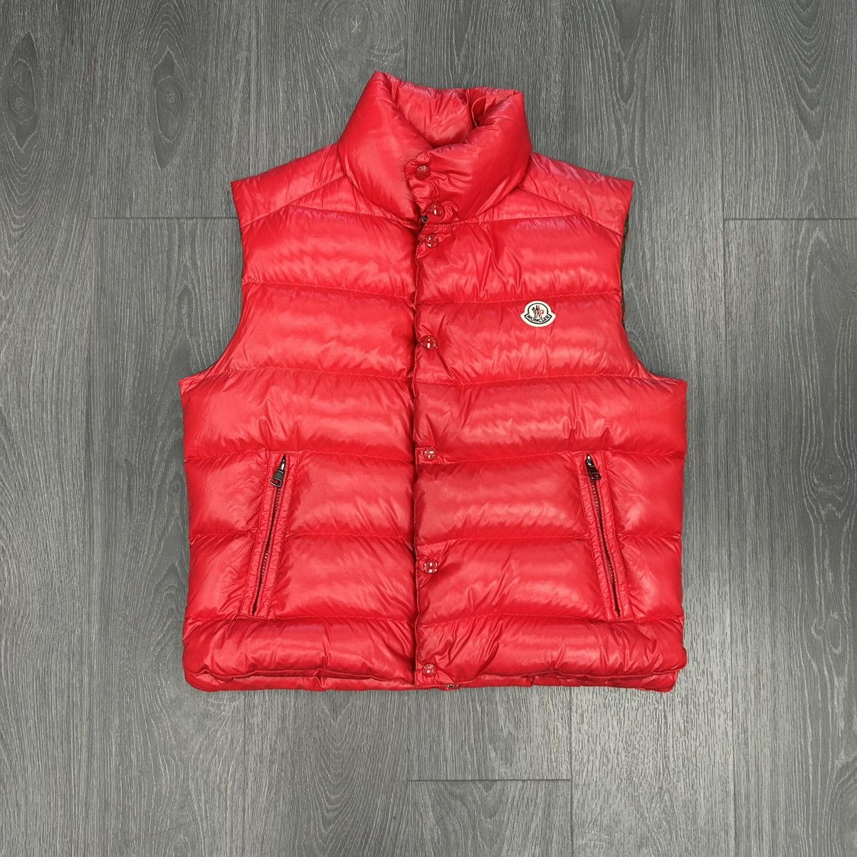 76411 Moncler Puffer Vest (Red)