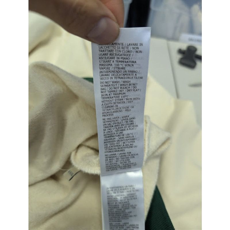 Gucci o1rshd1 Cardigan Medium Felted Cotton Jersey Natural / Mix Size US XXL / EU 58 / 5 - 17 Thumbnail