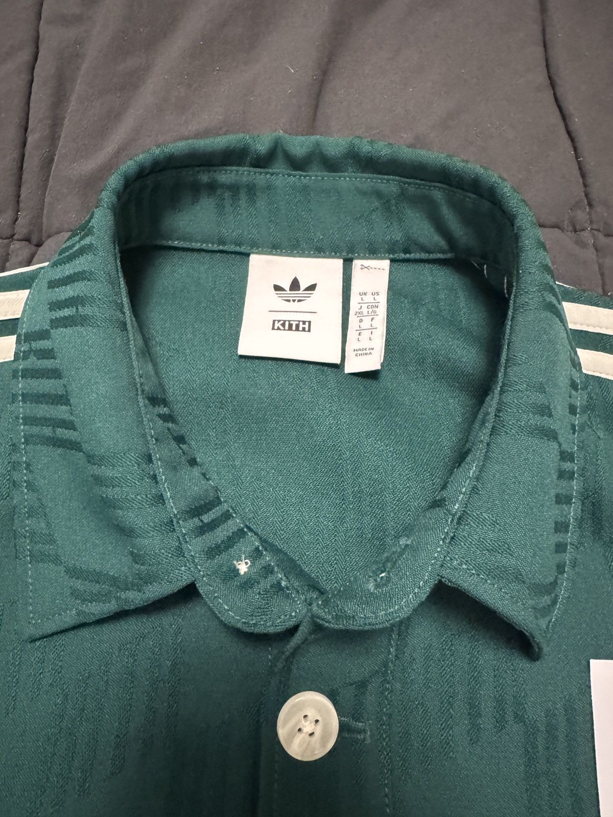 Adidas × Kith Kith x Adidas Jacquard Overshirt Size US L / EU 52-54 / 3 - 4 Thumbnail