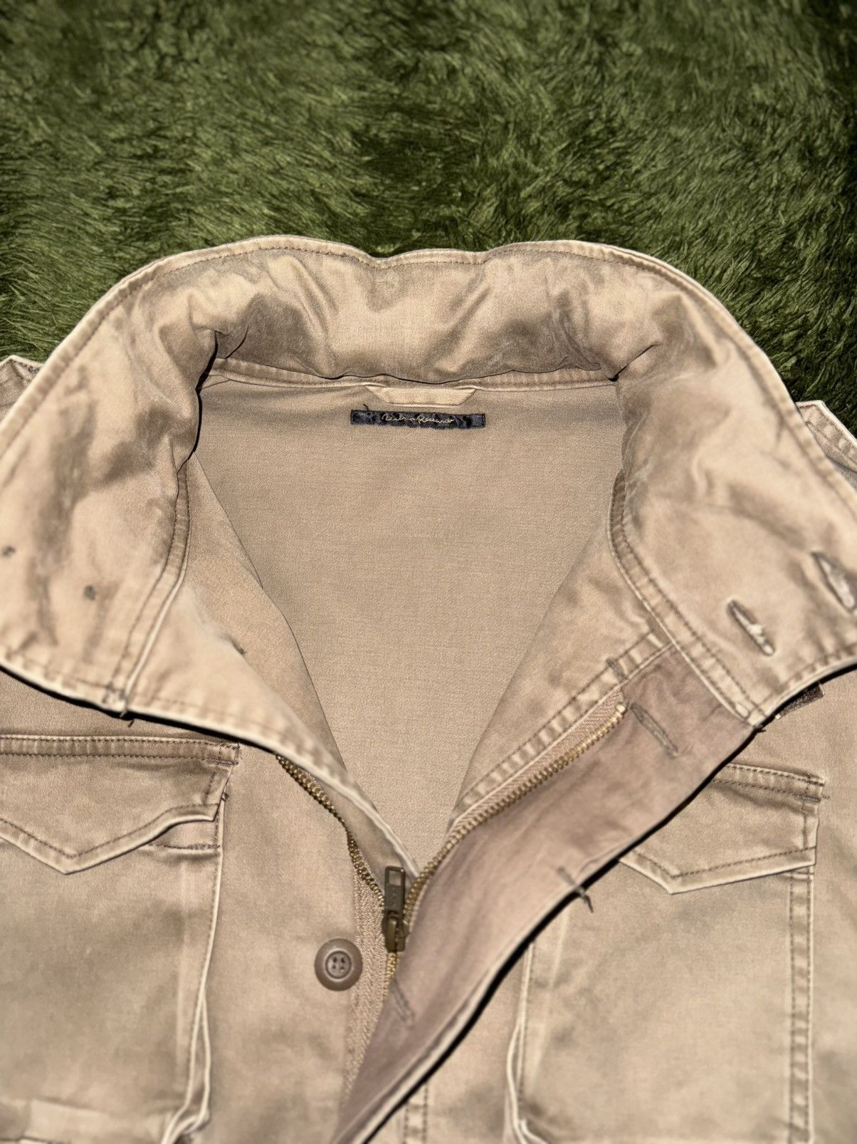 URBAN RESEARCH DOORS [L] URBAN RESEARCH Vintage-Washed M-65 Field Jacket Size US L / EU 52-54 / 3 - 4 Thumbnail