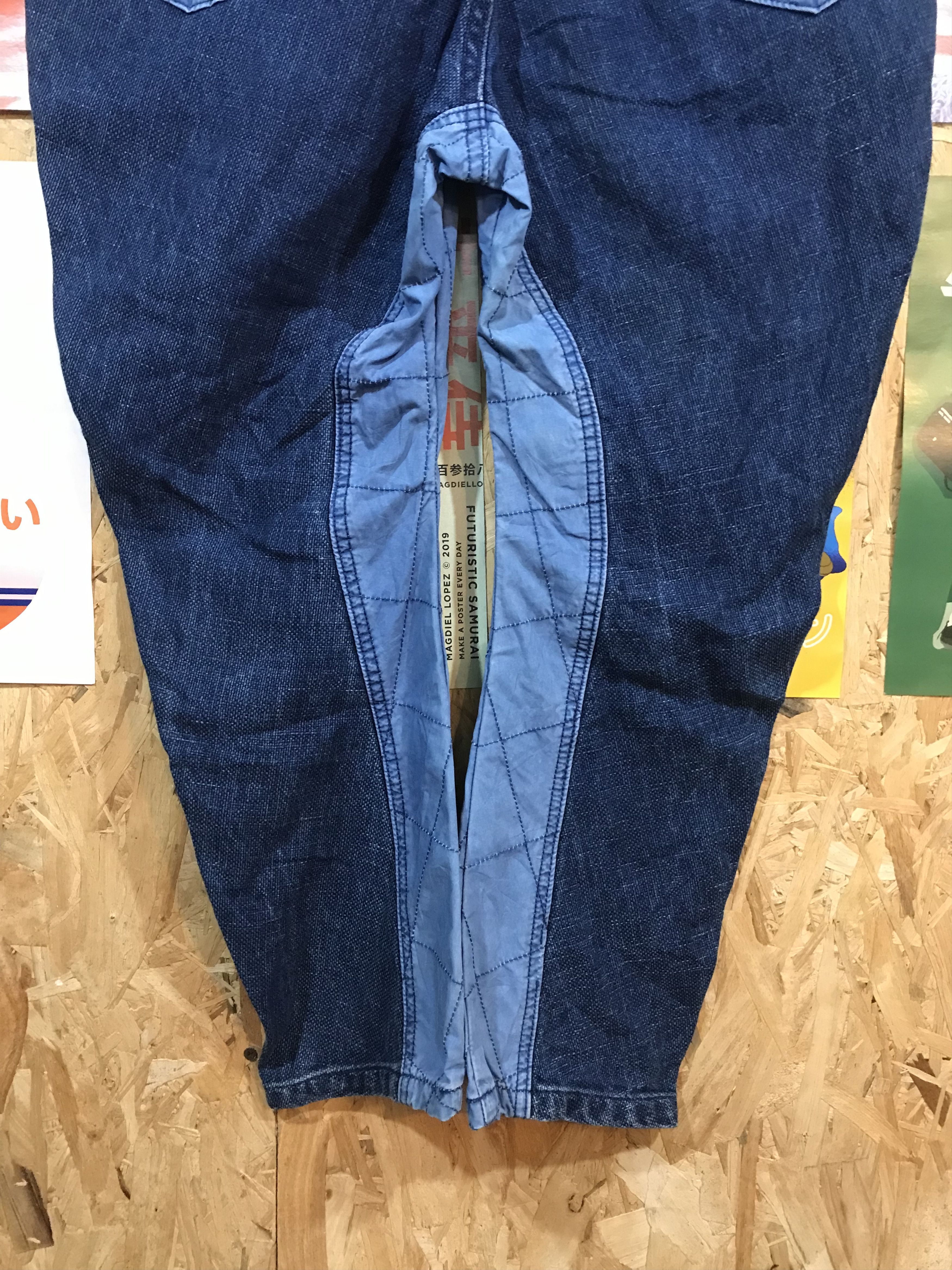 Ne-Net Nenet Patchwork Balloon Denim Jeans Size US 30 / EU 46 - 6 Thumbnail