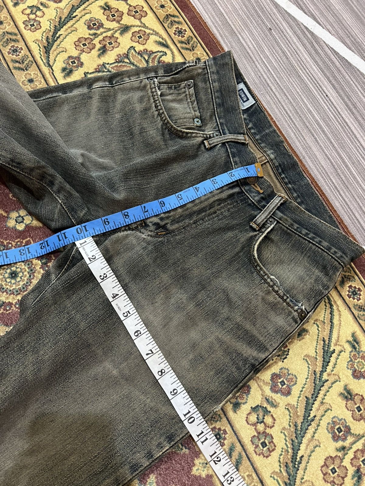 Edwin Vintage Edwin Distressed Jean Size US 28 / EU 44 - 4 Thumbnail