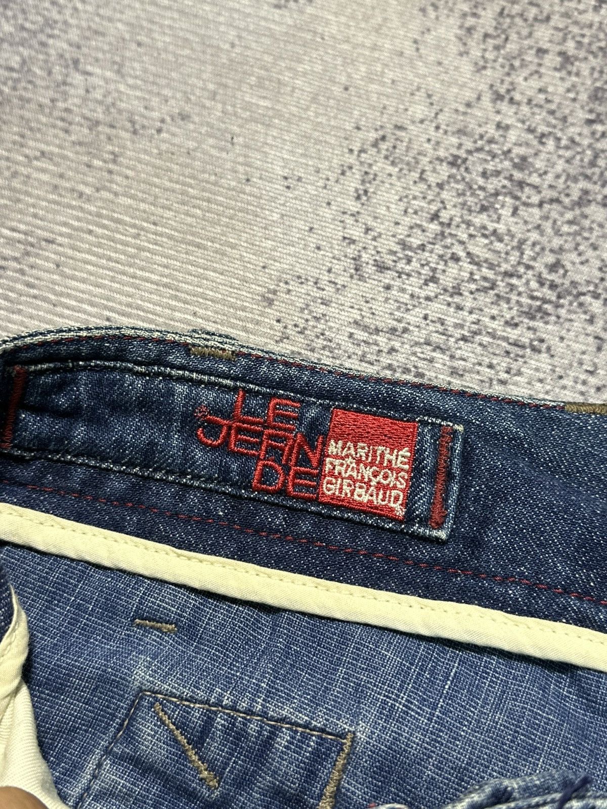 Marithe + Francois Girbaud 00s Marithe Francois Girbaud Bondage Washed Denim Jeans Size US 31 - 8 Thumbnail