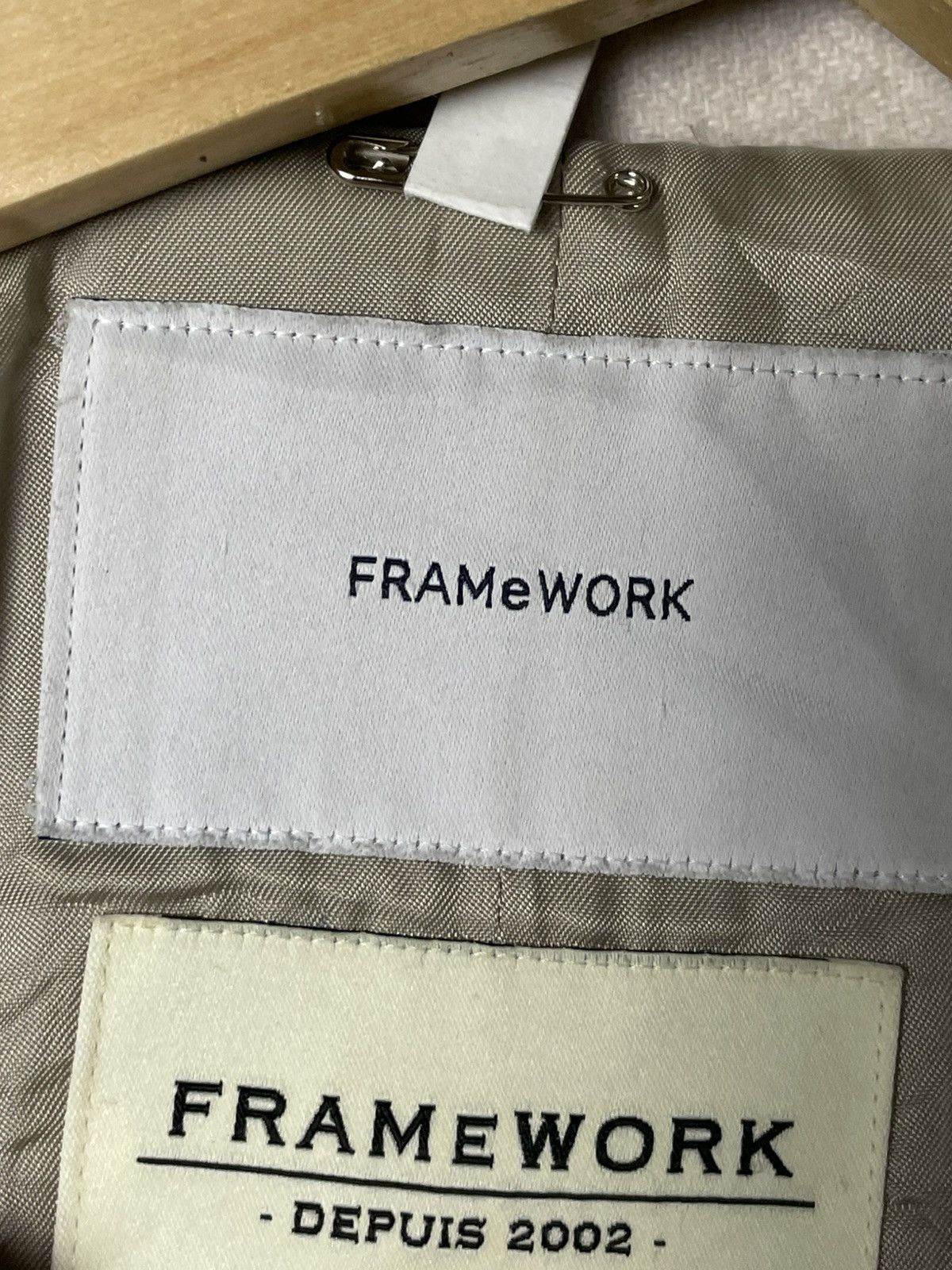 Japanese Brand × Vintage Framework Hamilton Lambswool Hooded Long Jacket(56) Size US M / EU 48-50 / 2 - 10 Thumbnail
