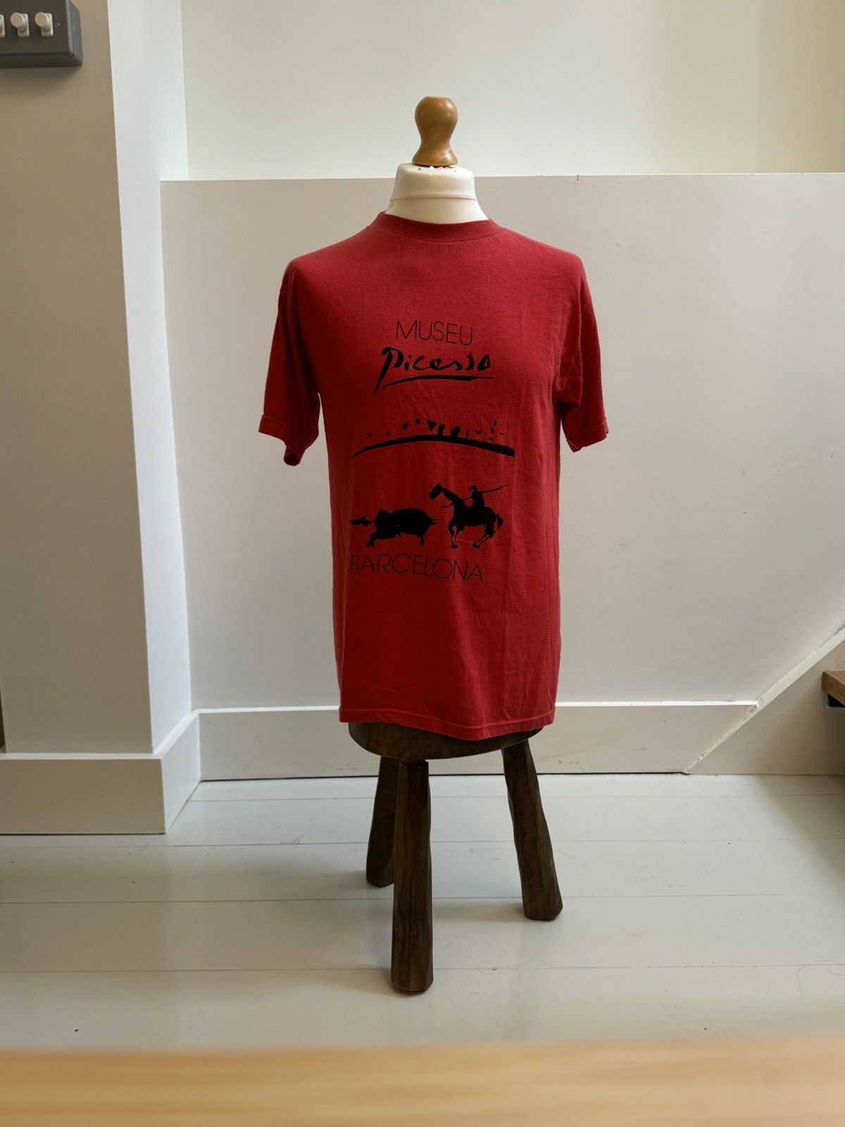 Vintage Art x Vintage x Picasso MUSEU red Tee Size US L / EU 52-54 / 3 - 2 Thumbnail