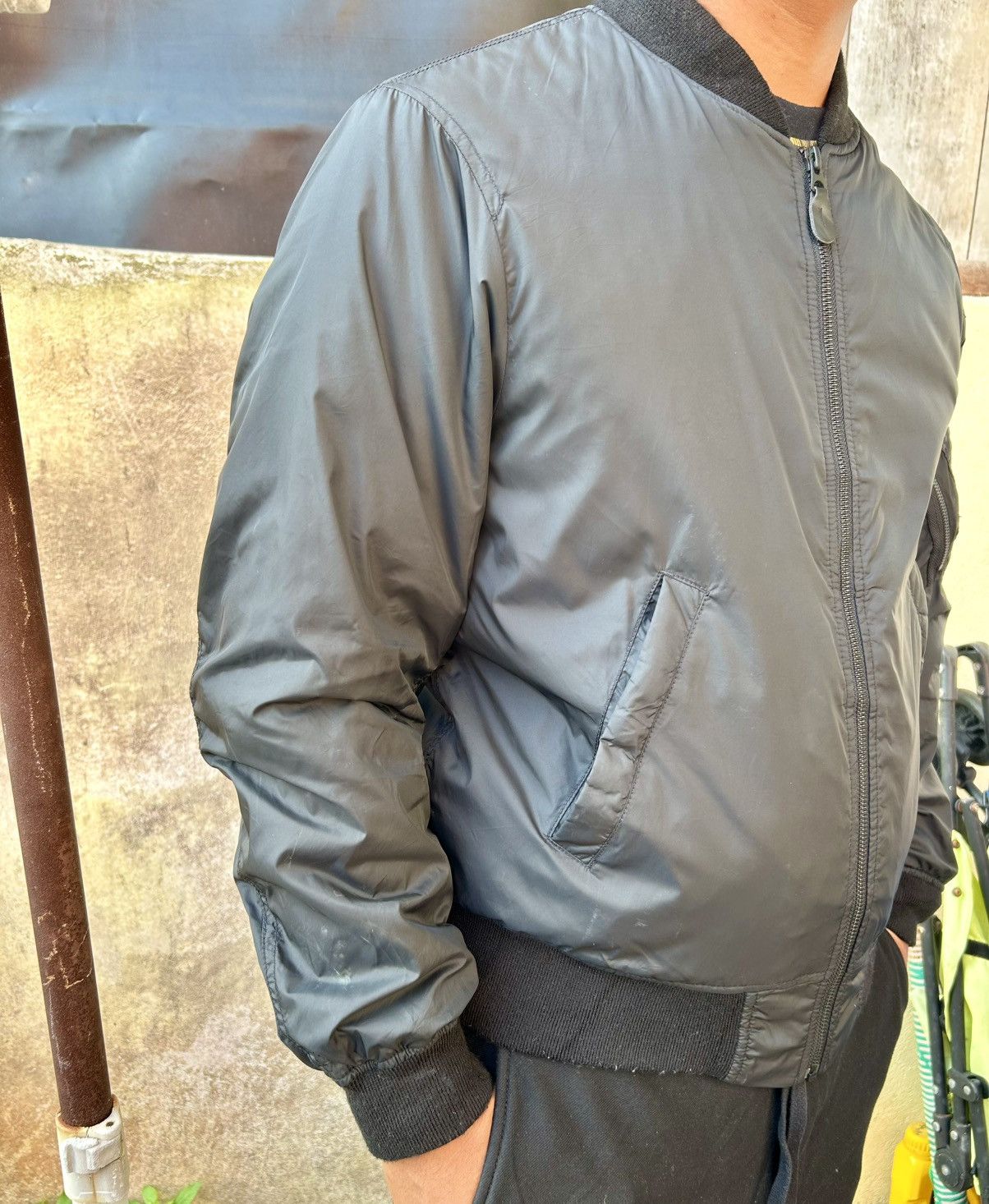 Japanese Brand × Uniqlo Japanese Brand Uniqlo Men’s Ma-1 Bomber Jacket Size US M / EU 48-50 / 2 - 22 Thumbnail