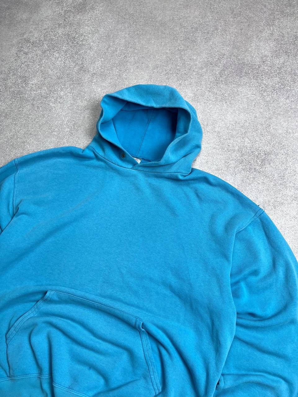 Vintage Vintage Blank Heavy Cotton Boxy Hoodie Y2K L Size US L / EU 52-54 / 3 - 2 Thumbnail
