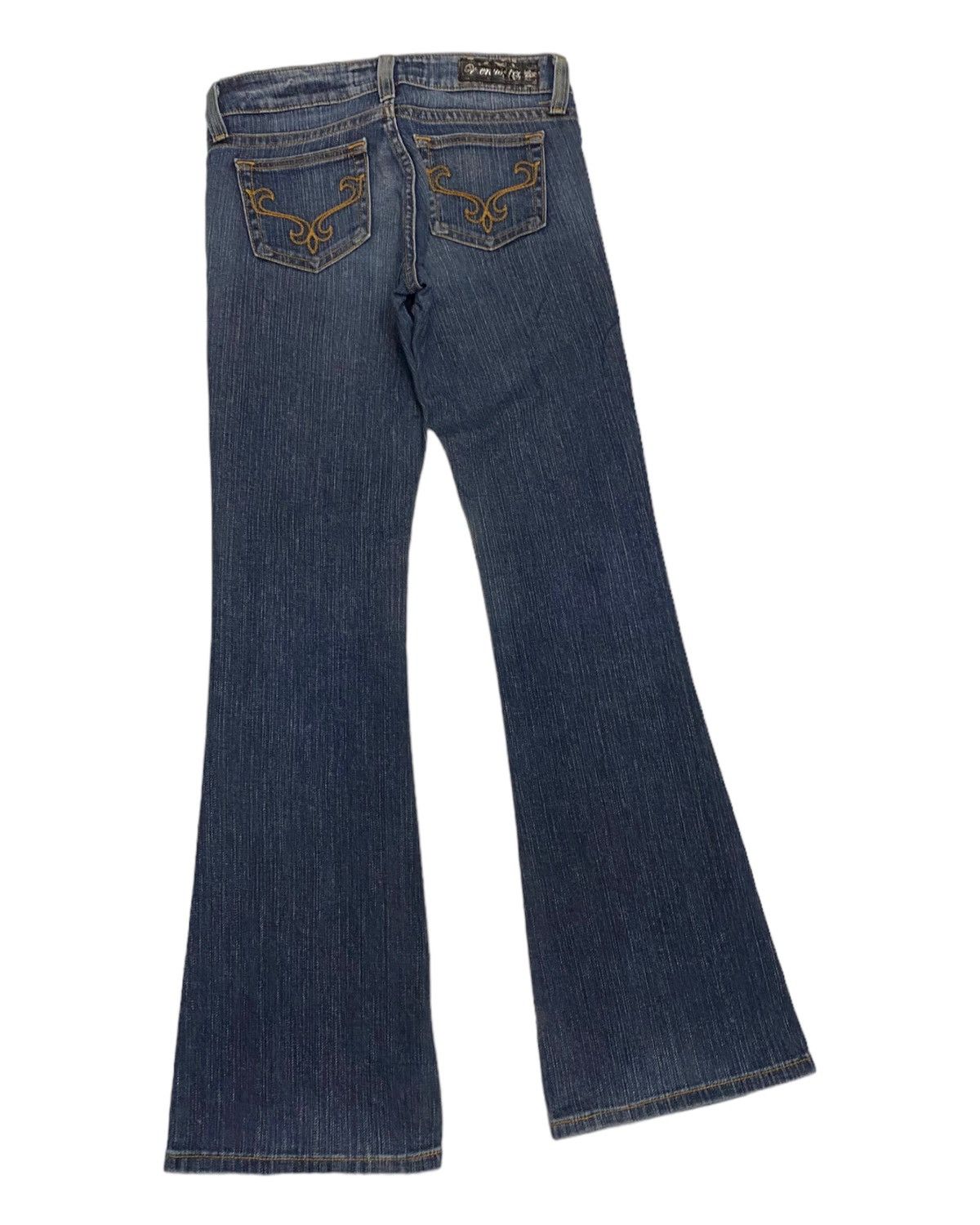 Edwin FLARE JEANS EDWIN VIENUS BOOTCUT DISTRESSED DENIM Size 28" / US 6 / IT 42 - 4 Thumbnail