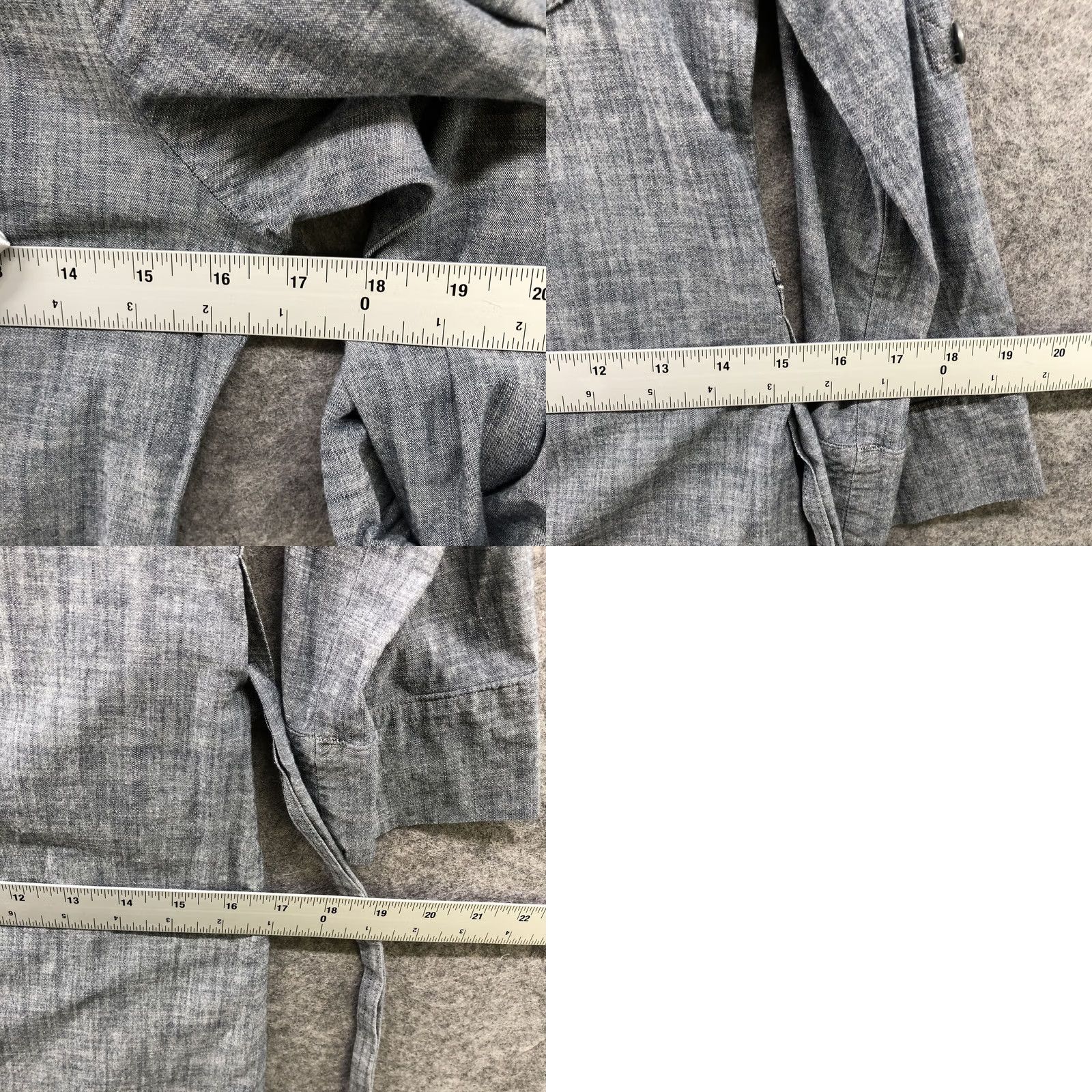 Anthropologie Fei Anthropologie Shirt Dress Womens XS Blue Roll Tab Sleeve Utilty Tie Waist Dress Shirt Size XS / US 0-2 / IT 36-38 - 8 Thumbnail