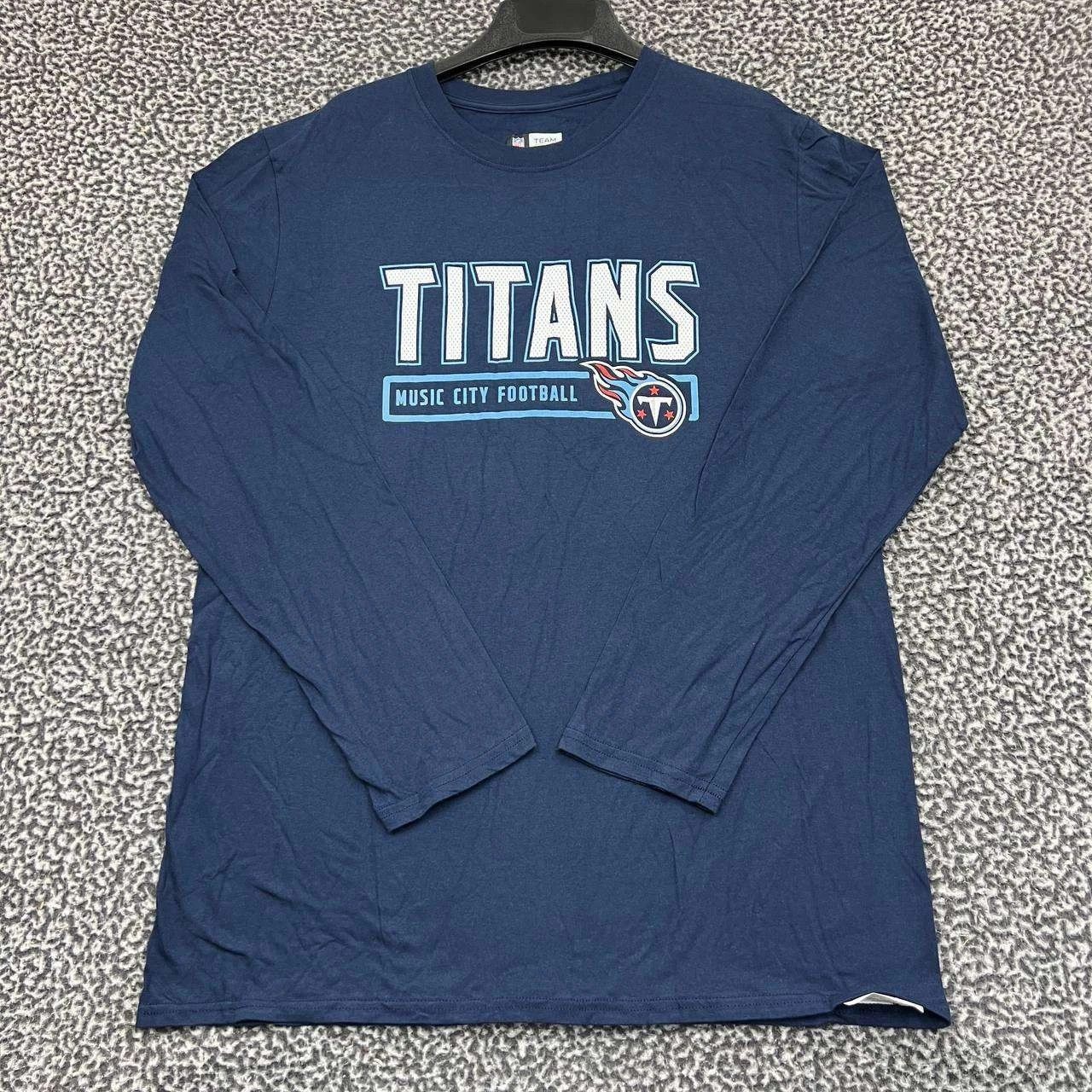 Other Tennessee Titans Shirt Men Blue Long Sleeve Crew Neck New L Size US L / EU 52-54 / 3 - 1 Thumbnail