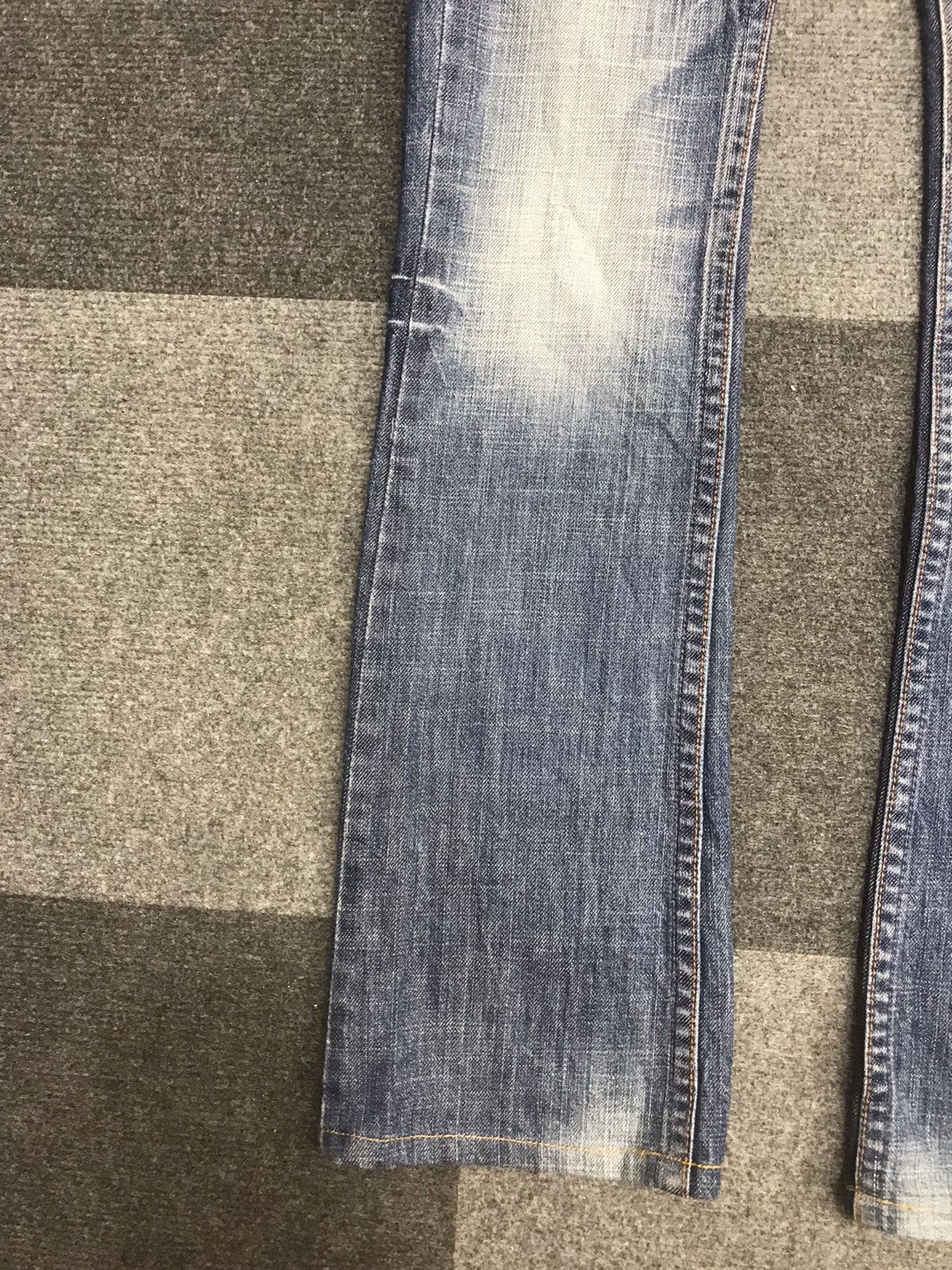 Japanese Brand The Red Pepper Flare Denim Size 27" / US 4 / IT 40 - 8 Thumbnail