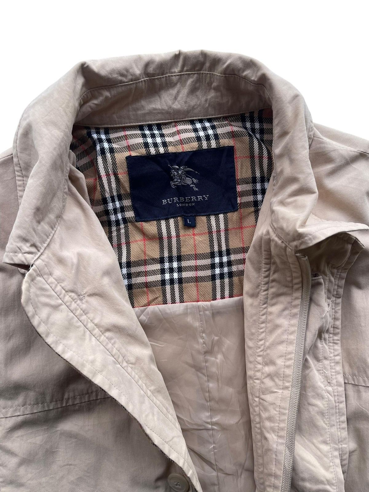 Burberry Burberry Trench Coat Size US L / EU 52-54 / 3 - 8 Thumbnail