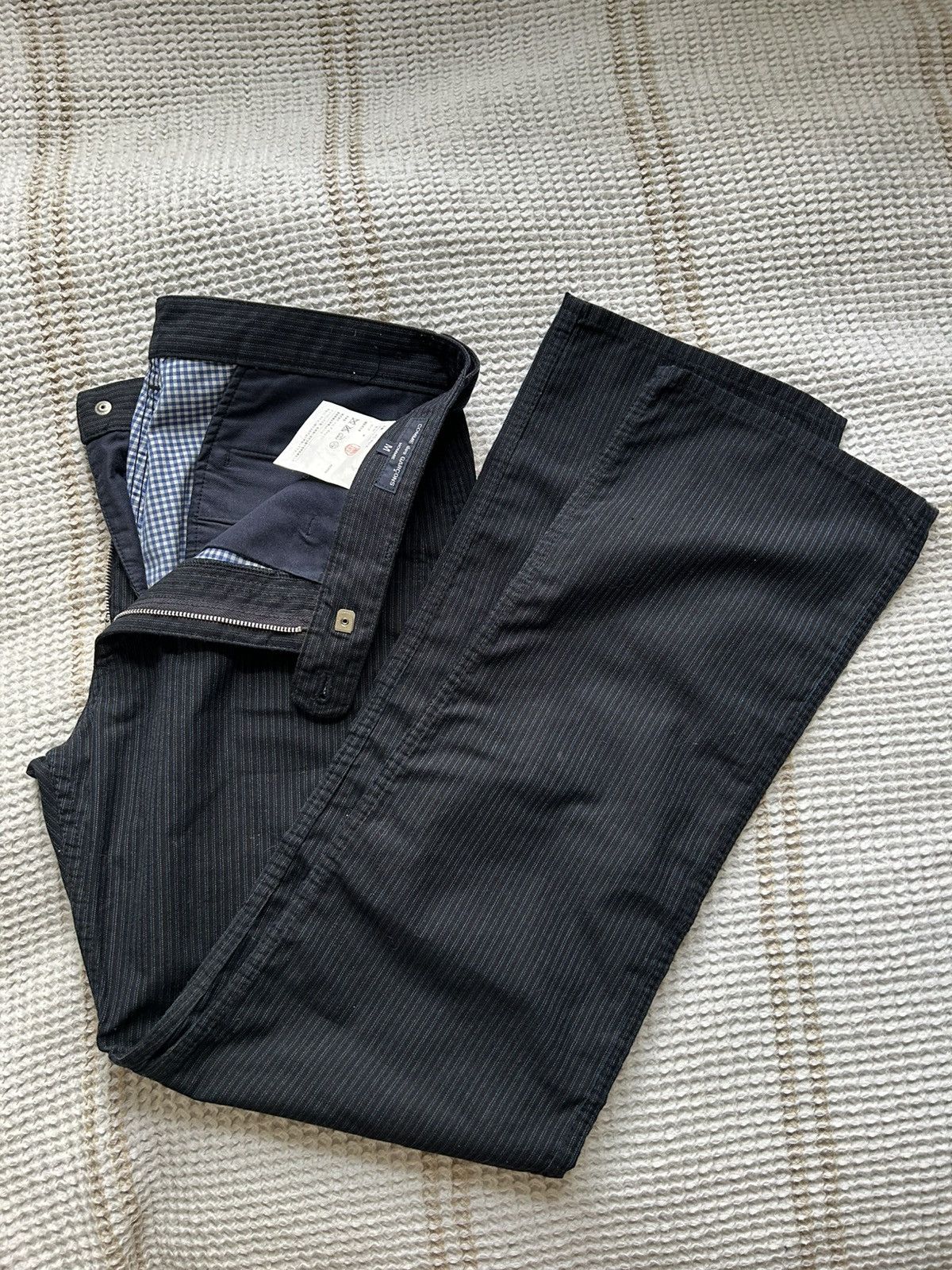 Comme des Garcons Homme Comme des garcons Homme trousers gingham lined Made In Japan Size US 30 / EU 46 - 1 Thumbnail