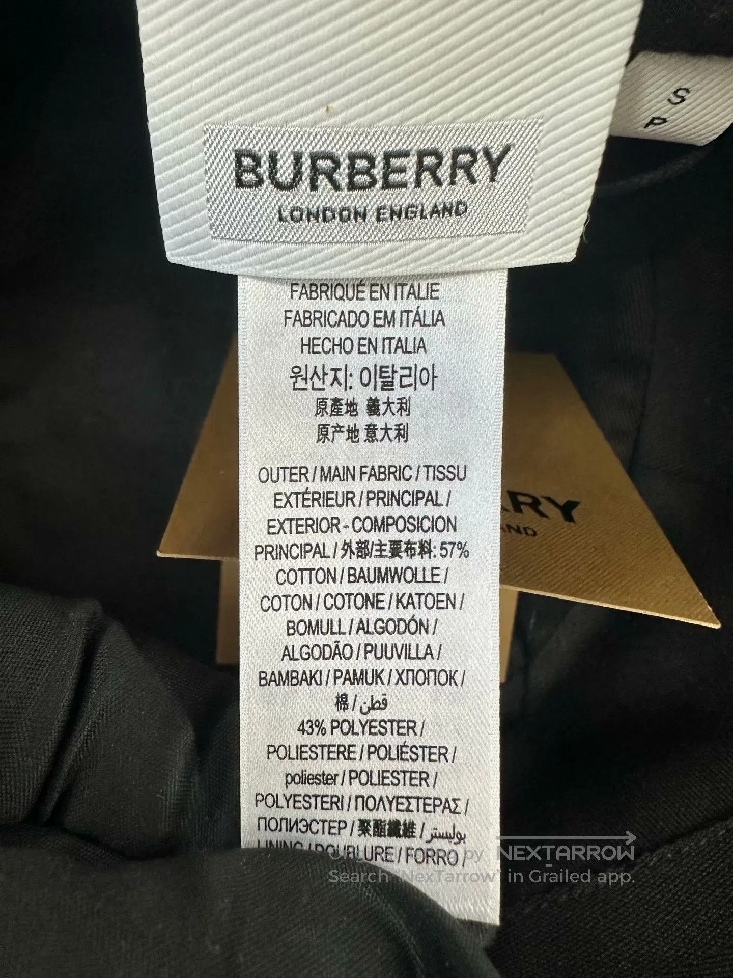 Burberry Burberry size S Khaki Plaid Fisherman Hat| Size ONE SIZE - 4 Thumbnail