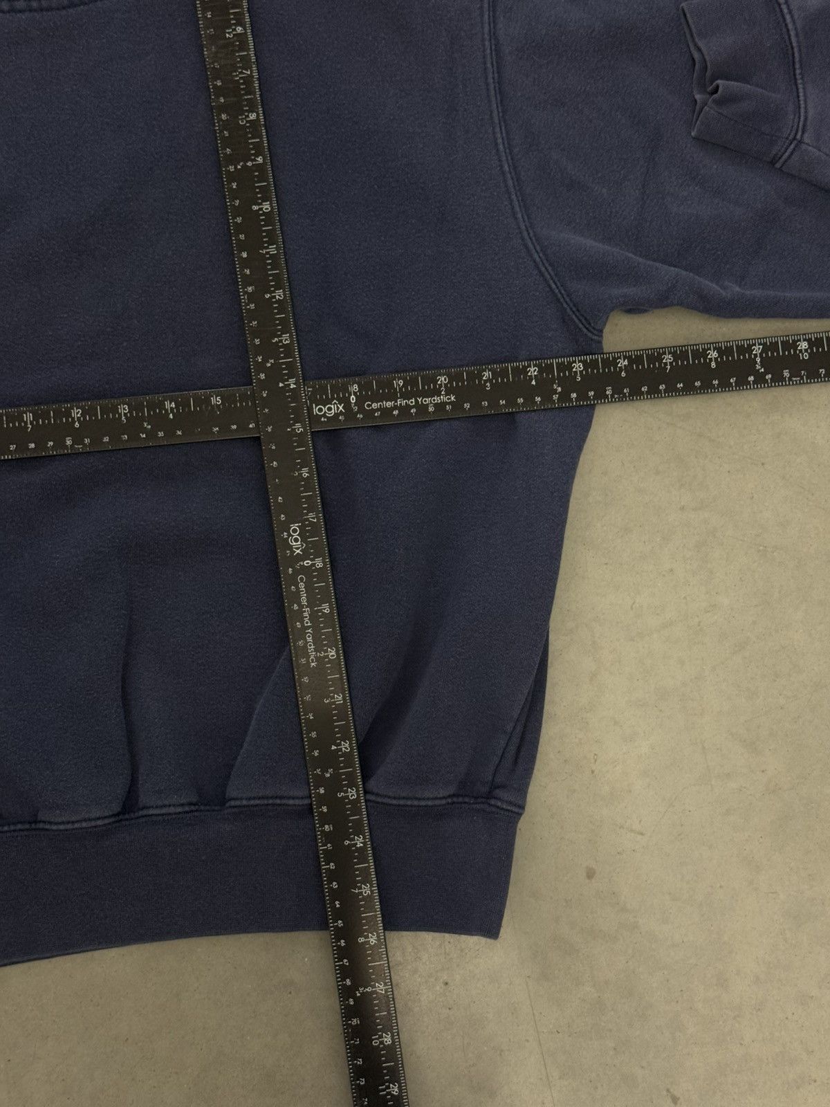 Nike Nike Villanova Navy Center Swoosh Sweatshirt 2000s NCAA Y2K Size US M / EU 48-50 / 2 - 4 Thumbnail