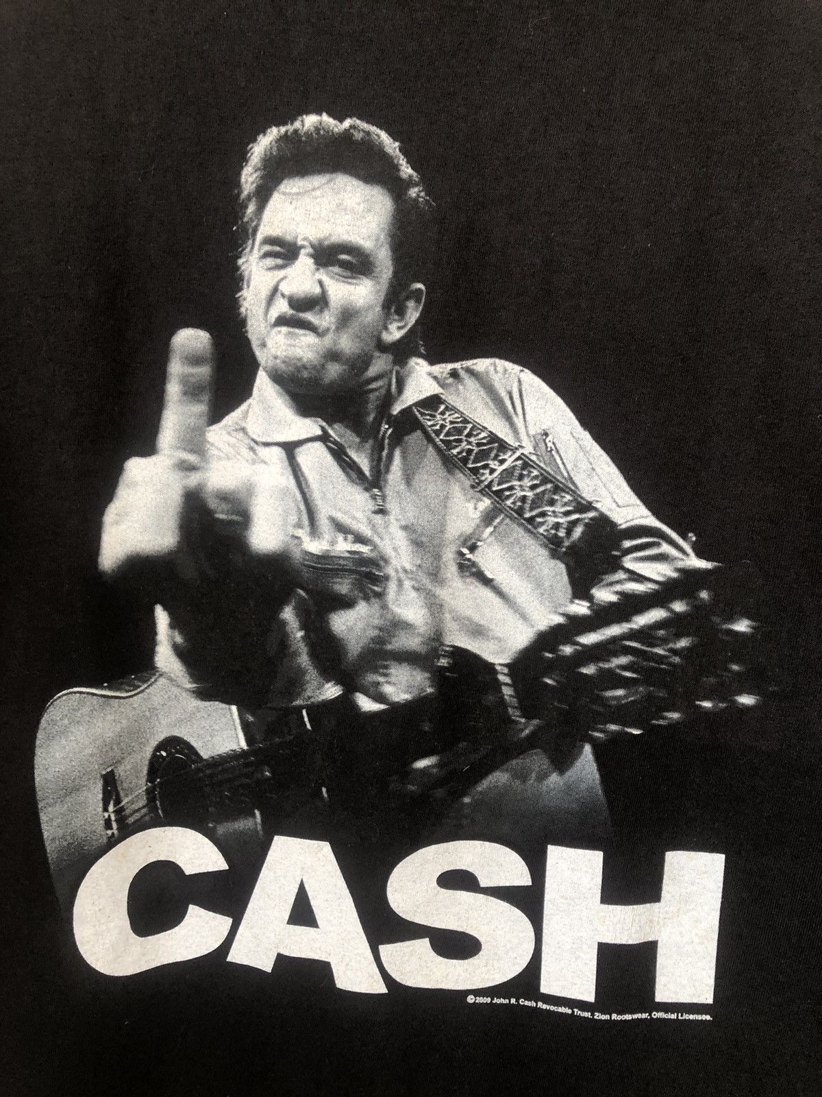 Band Tees × Vintage Vintage JOHNNY CASH American Legendary Size US XL / EU 56 / 4 - 3 Thumbnail