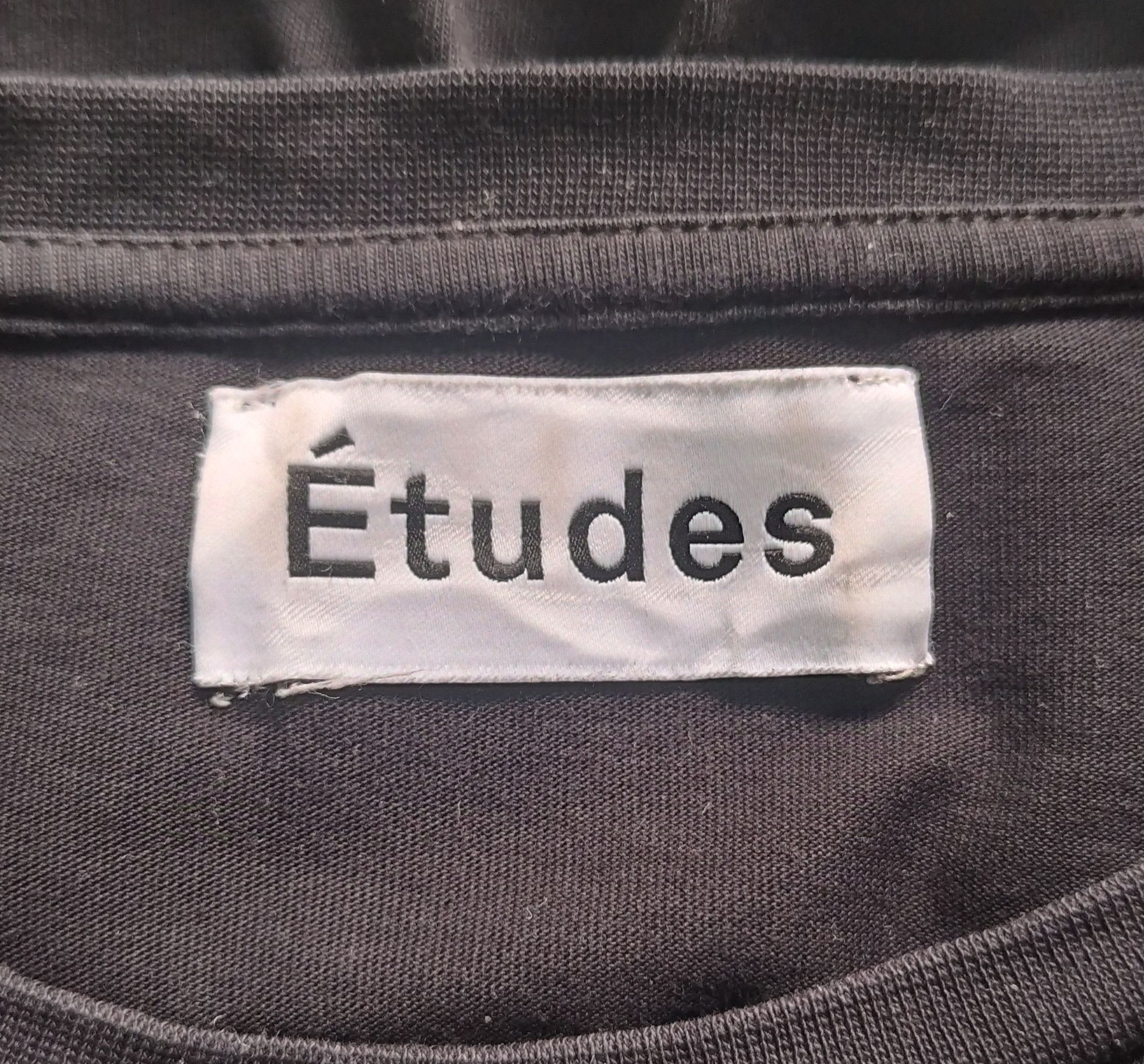 Etudes Etudes big logo t-shirt Size US M / EU 48-50 / 2 - 3 Thumbnail