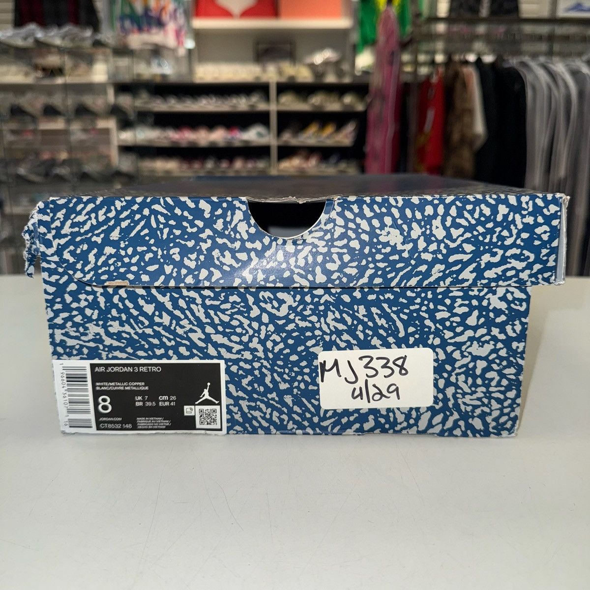 Jordan Brand Size 8 - Air Jordan 3 Retro Washington Wizards CT8532-148 Size US 8 / EU 41 - 7 Thumbnail