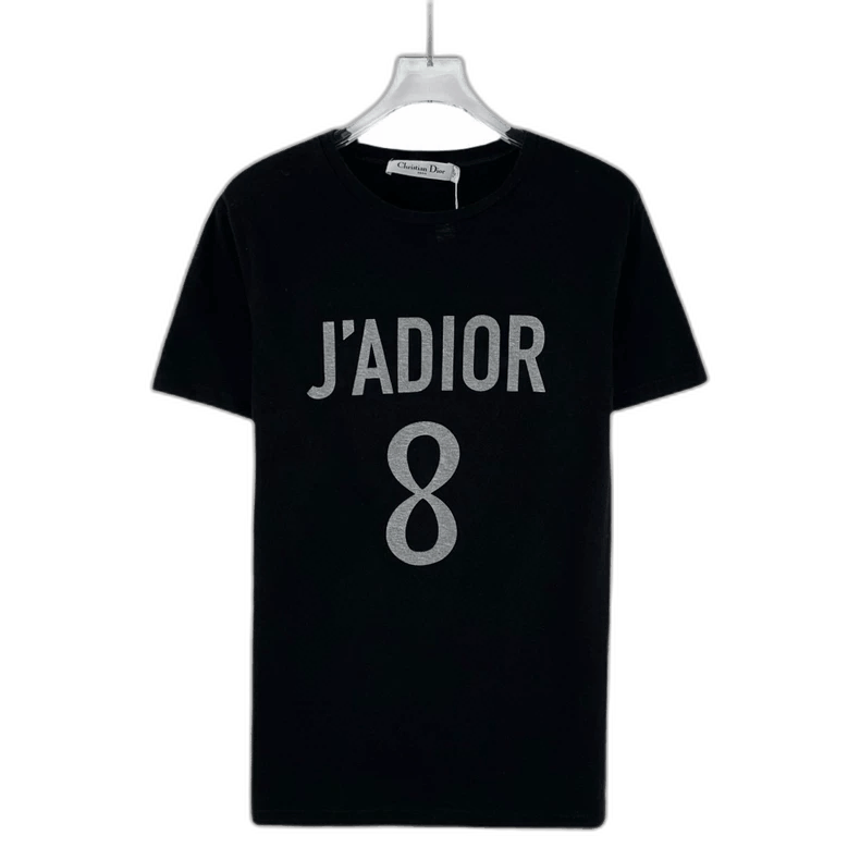 Dior Christian Dior Black Letter Print T-shirt Size XS / US 0-2 / IT 36-38 - 1 Thumbnail