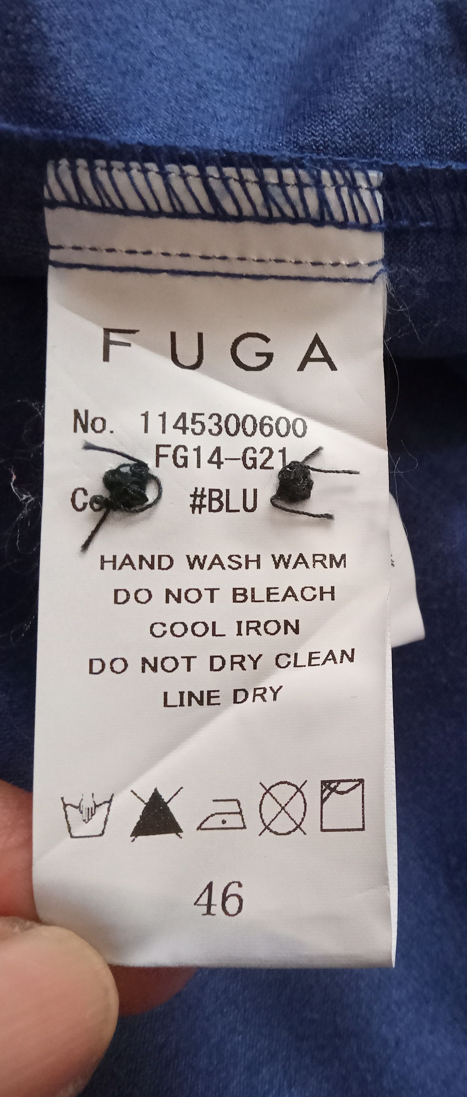 GOSTAR DE FUGA Fuga Two Tone Button Ups Shirt Size US S / EU 44-46 / 1 - 4 Thumbnail